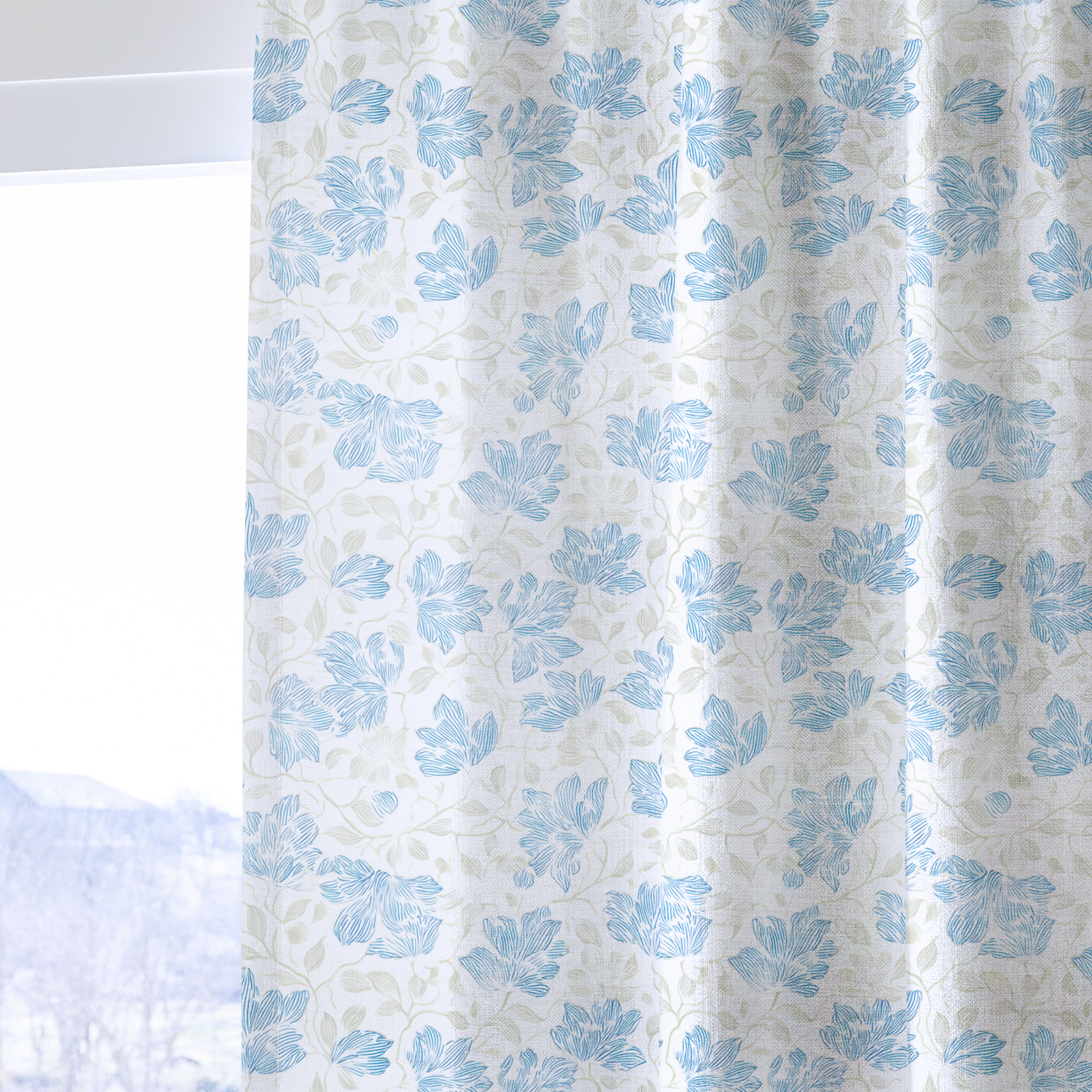 Crystal Clear - Drapery — one panel