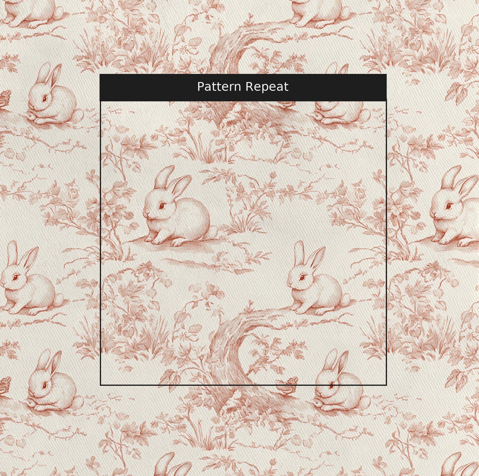 Amara Fabric by the Yard — pattern repeat