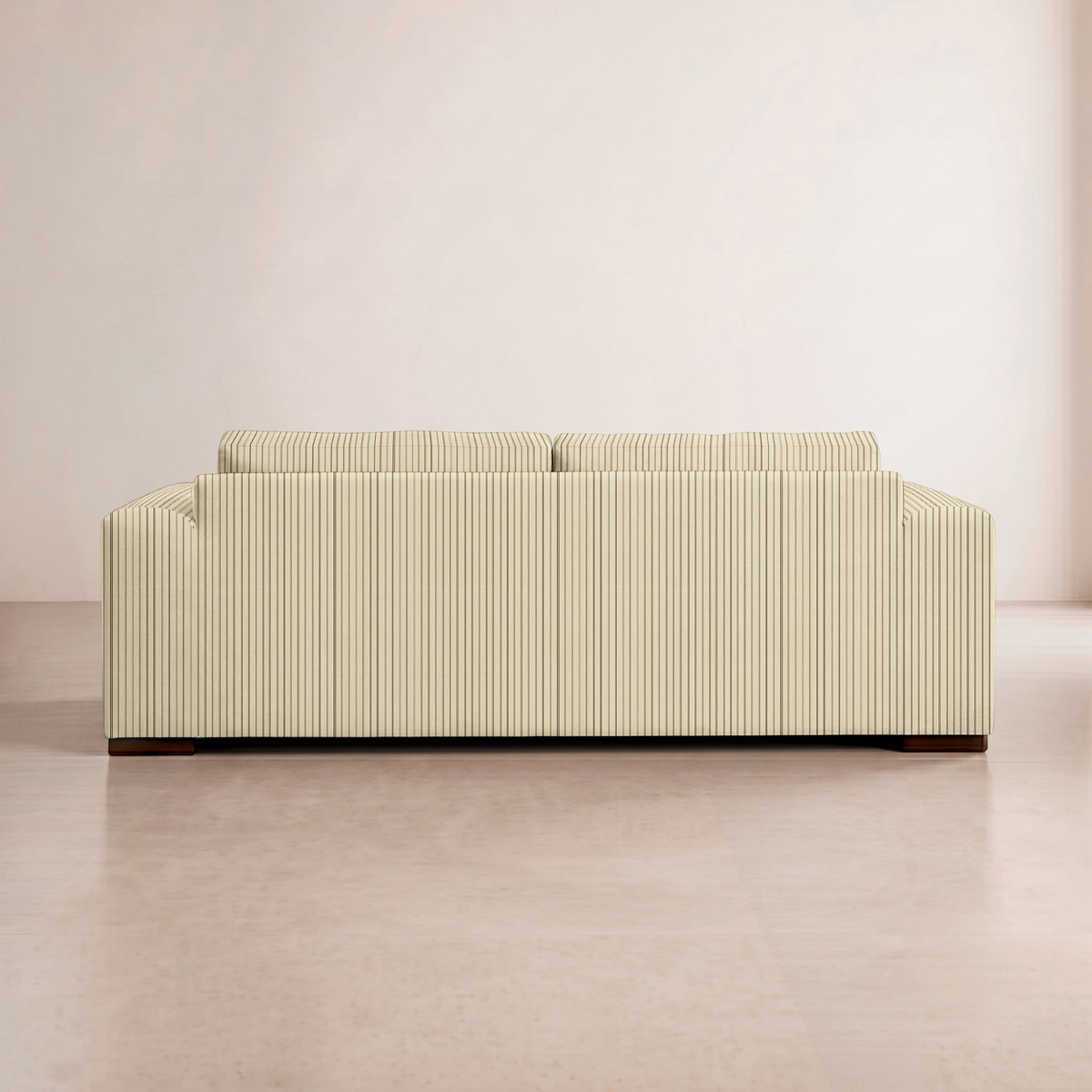 The Christopher Sofa in Jude Pinstripe