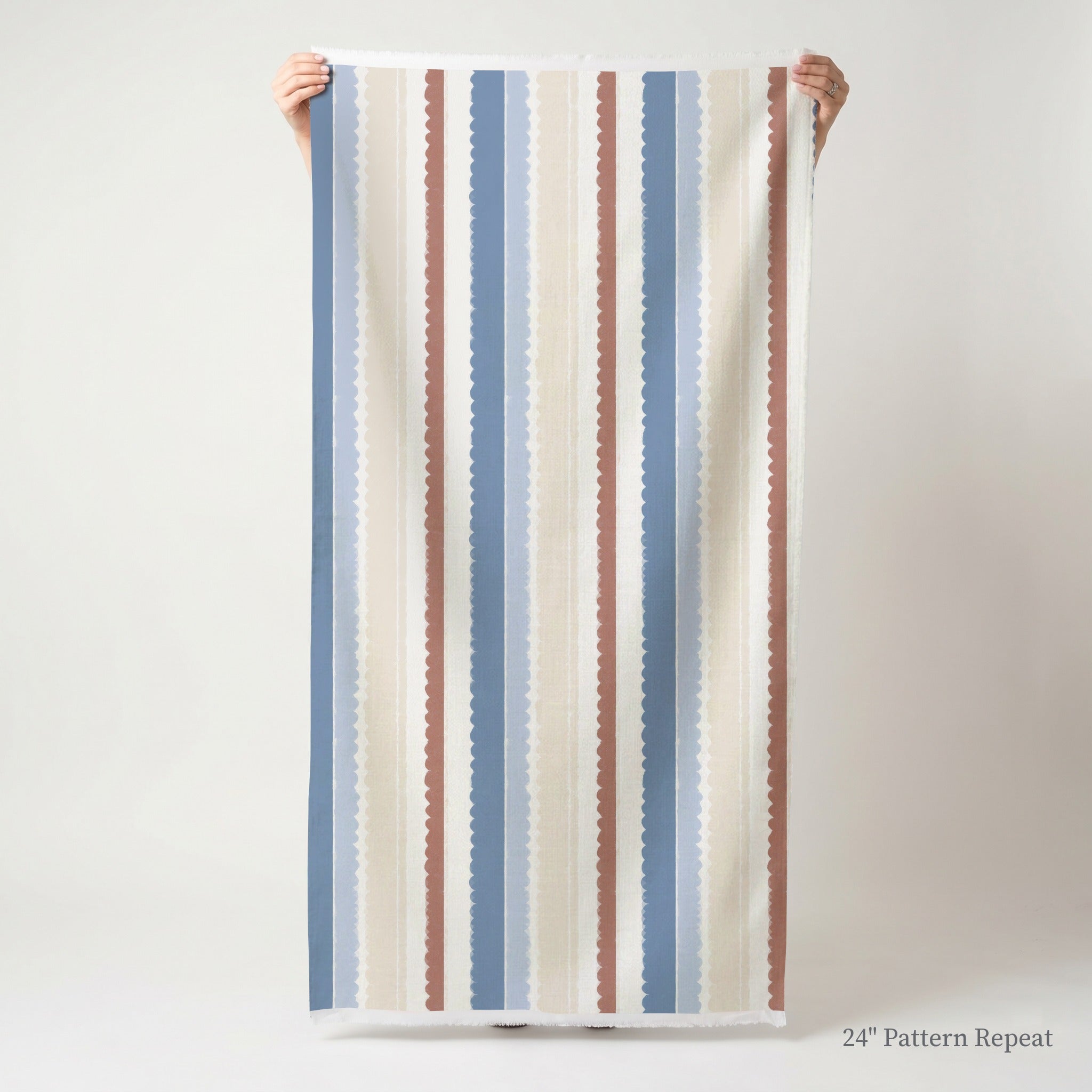 Harbor Stripe Fabric by the Yard