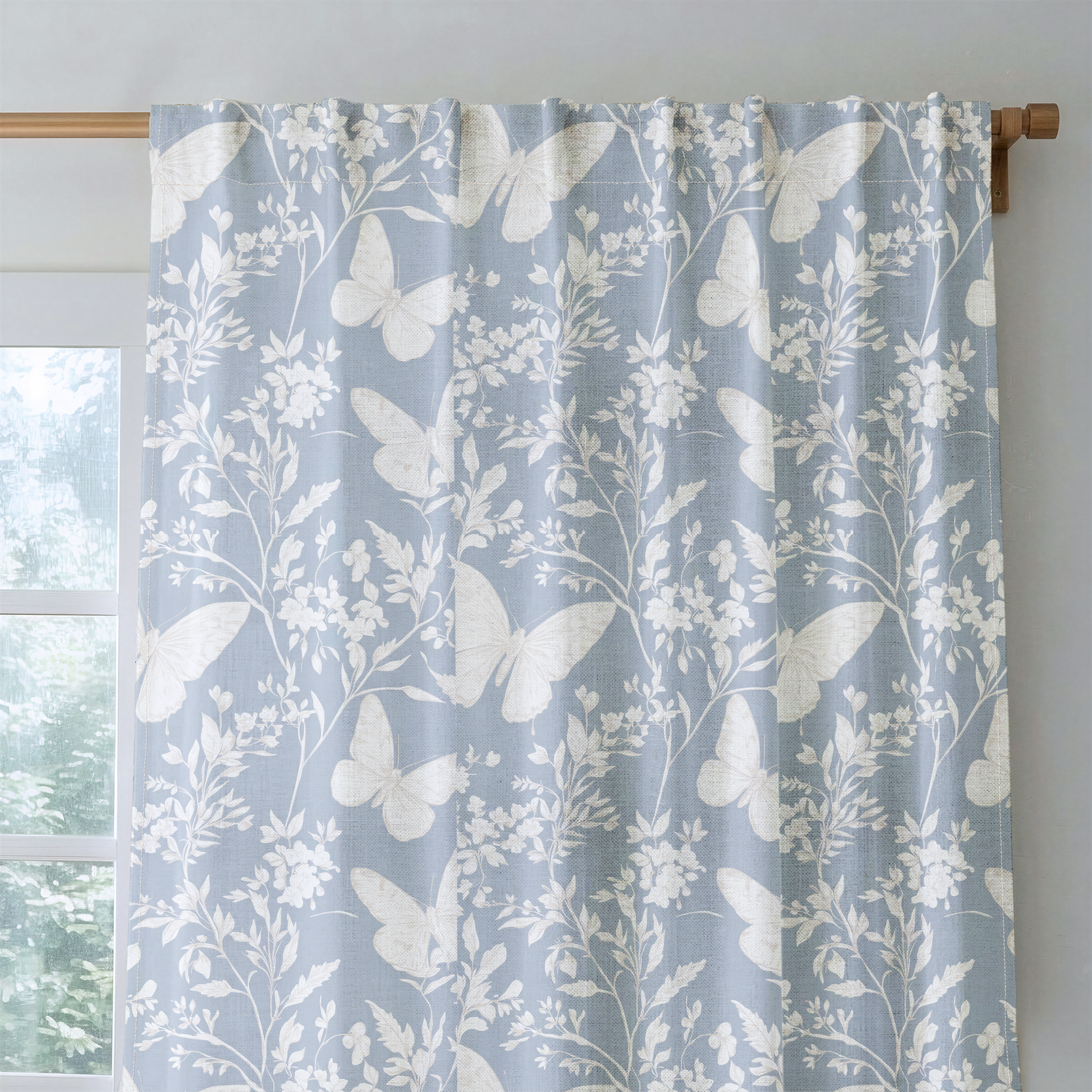 Collierville Beige - Drapery — rod