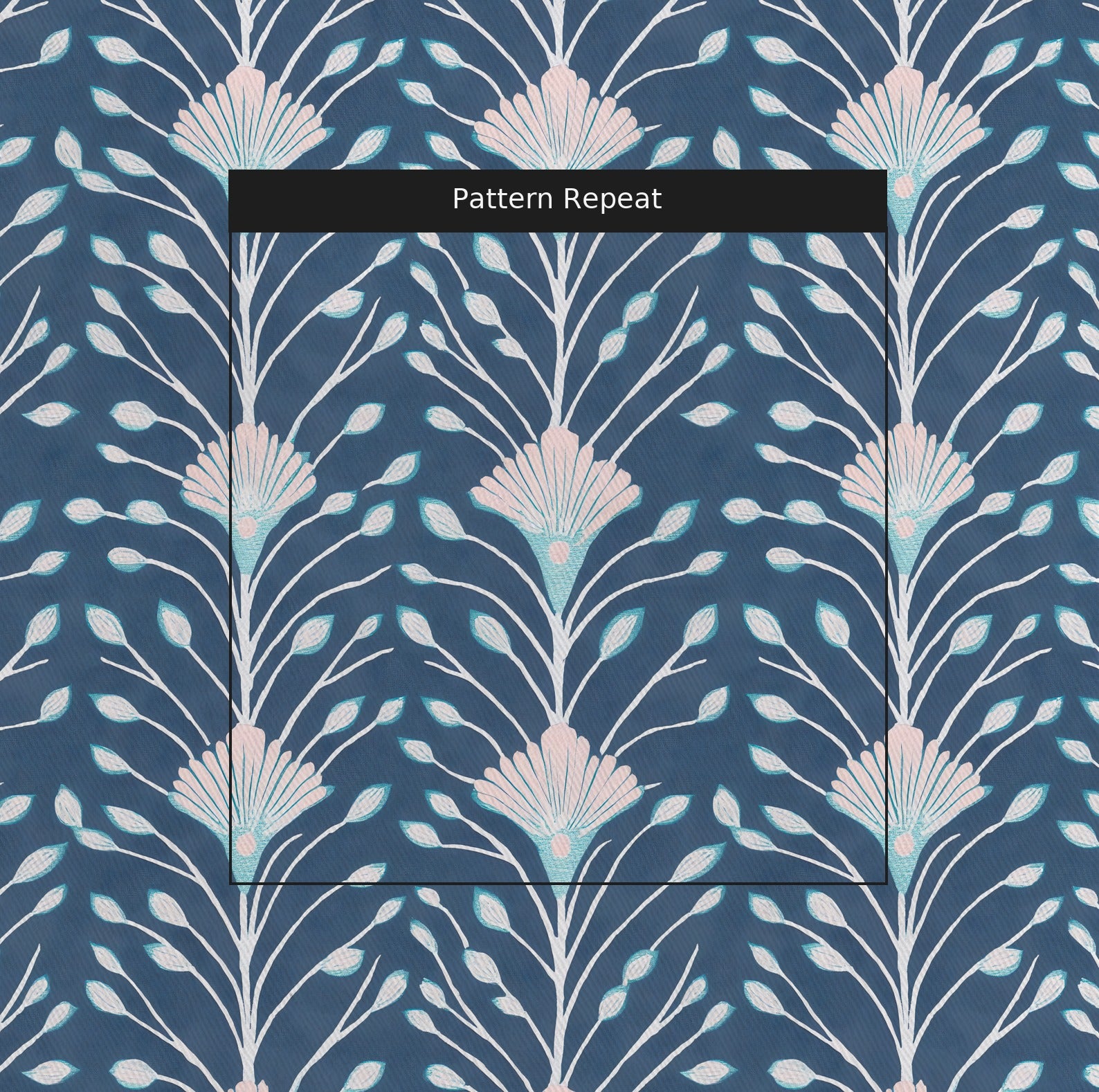 Elliot Fabric by the Yard — pattern repeat