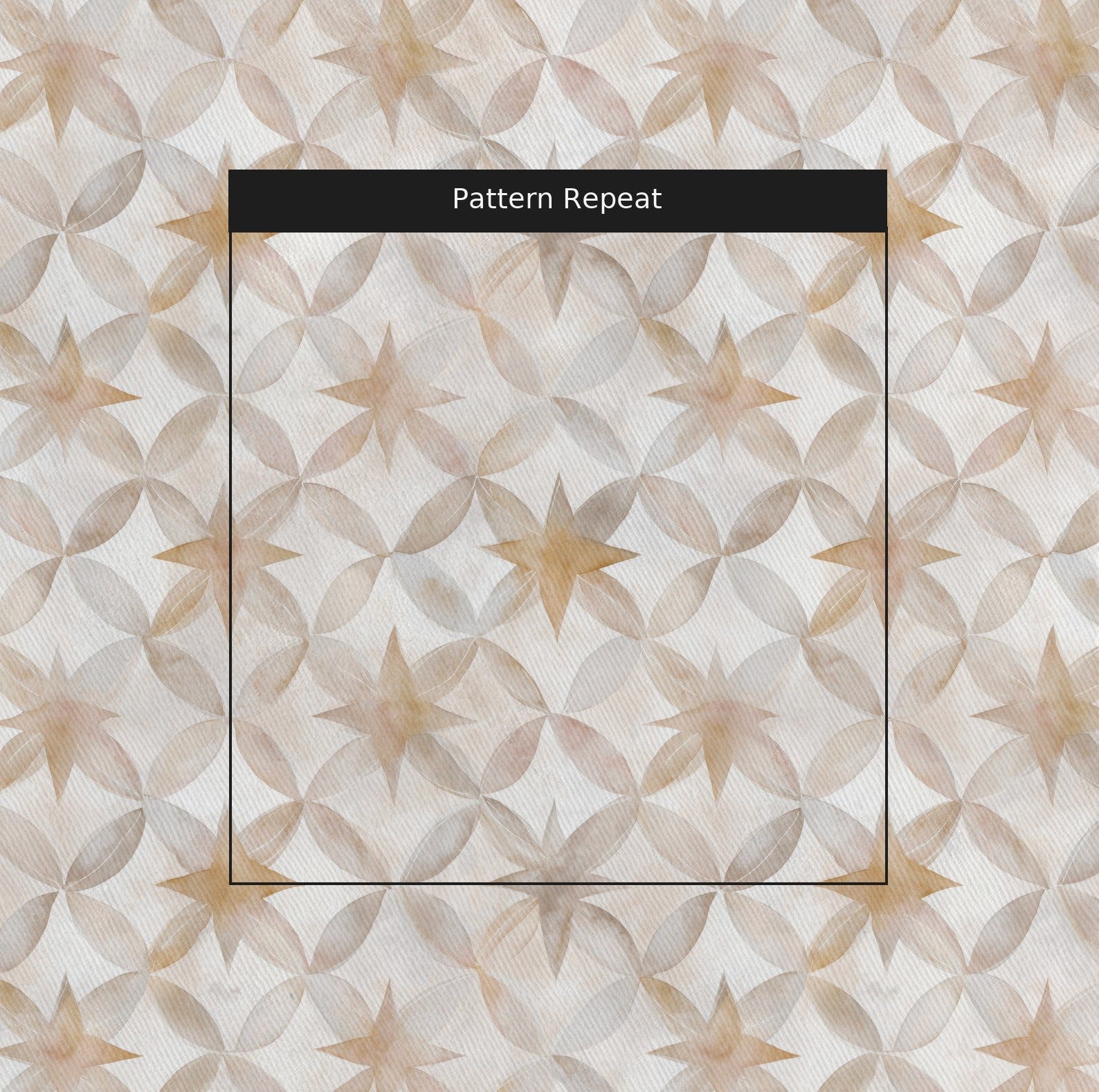 Wishing Dust Fabric by the Yard — pattern repeat