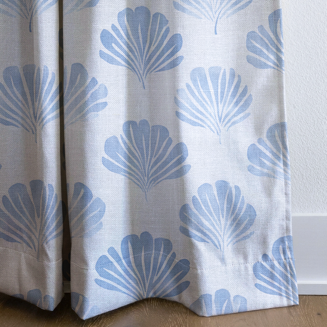 Azure Coastline - Drapery — corner closeup