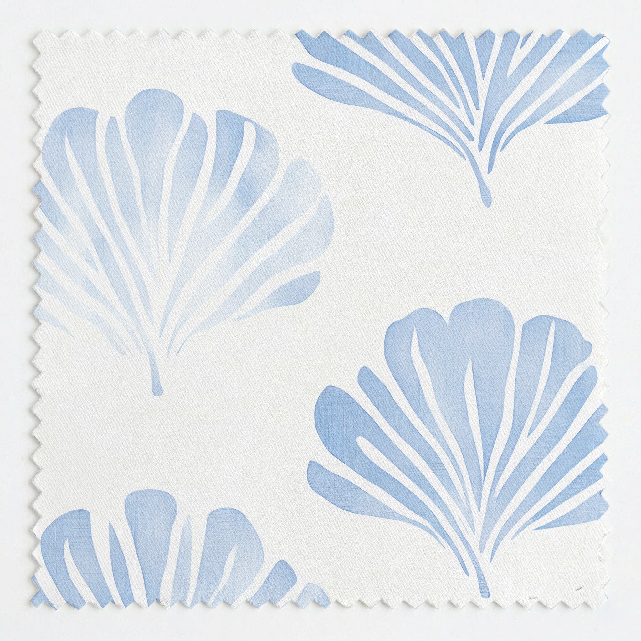 Azure Coastline Fabric by the Yard
