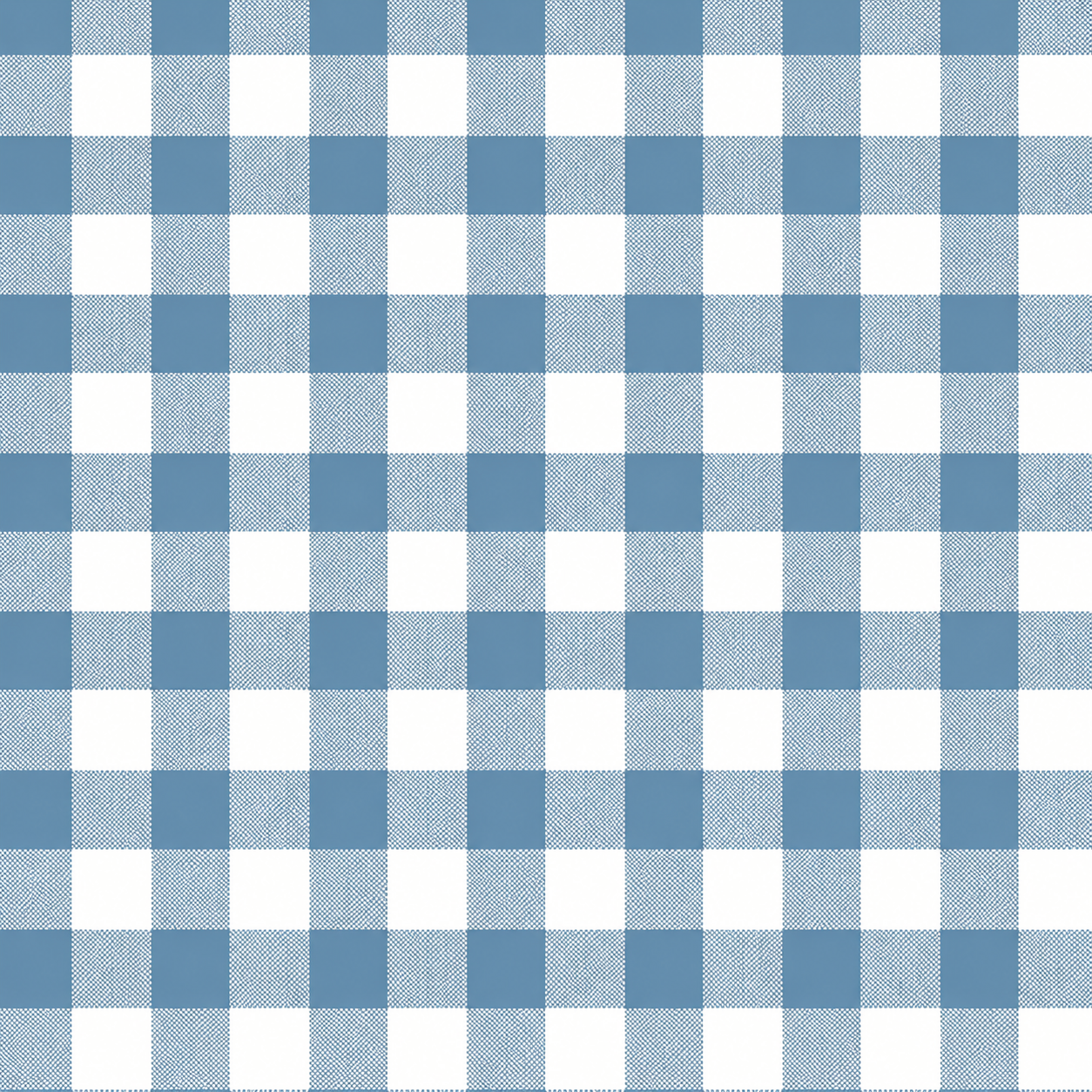 Blue Dresses Steel Blue Gingham Wallpaper