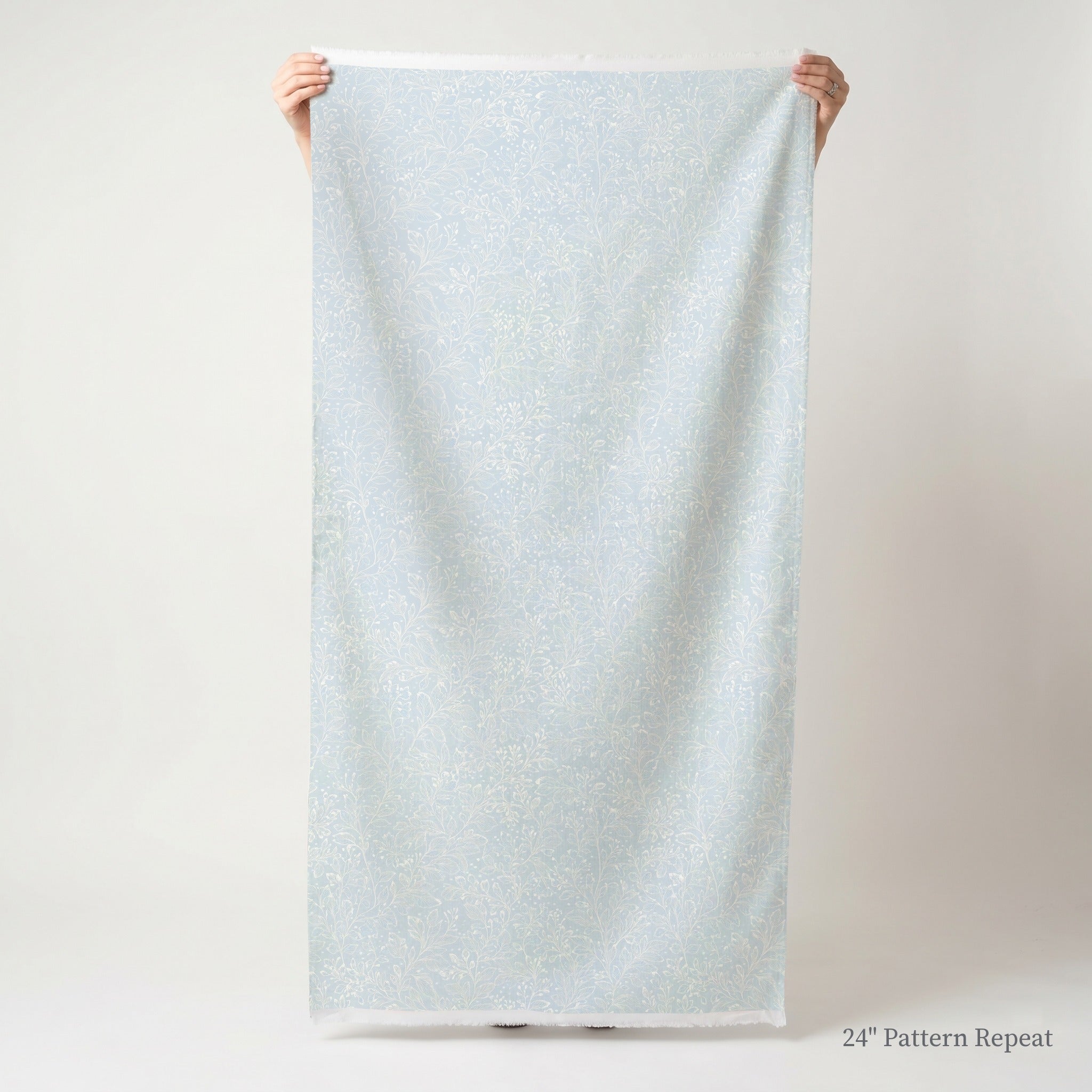 Frosted Sprig Fabric by the Yard