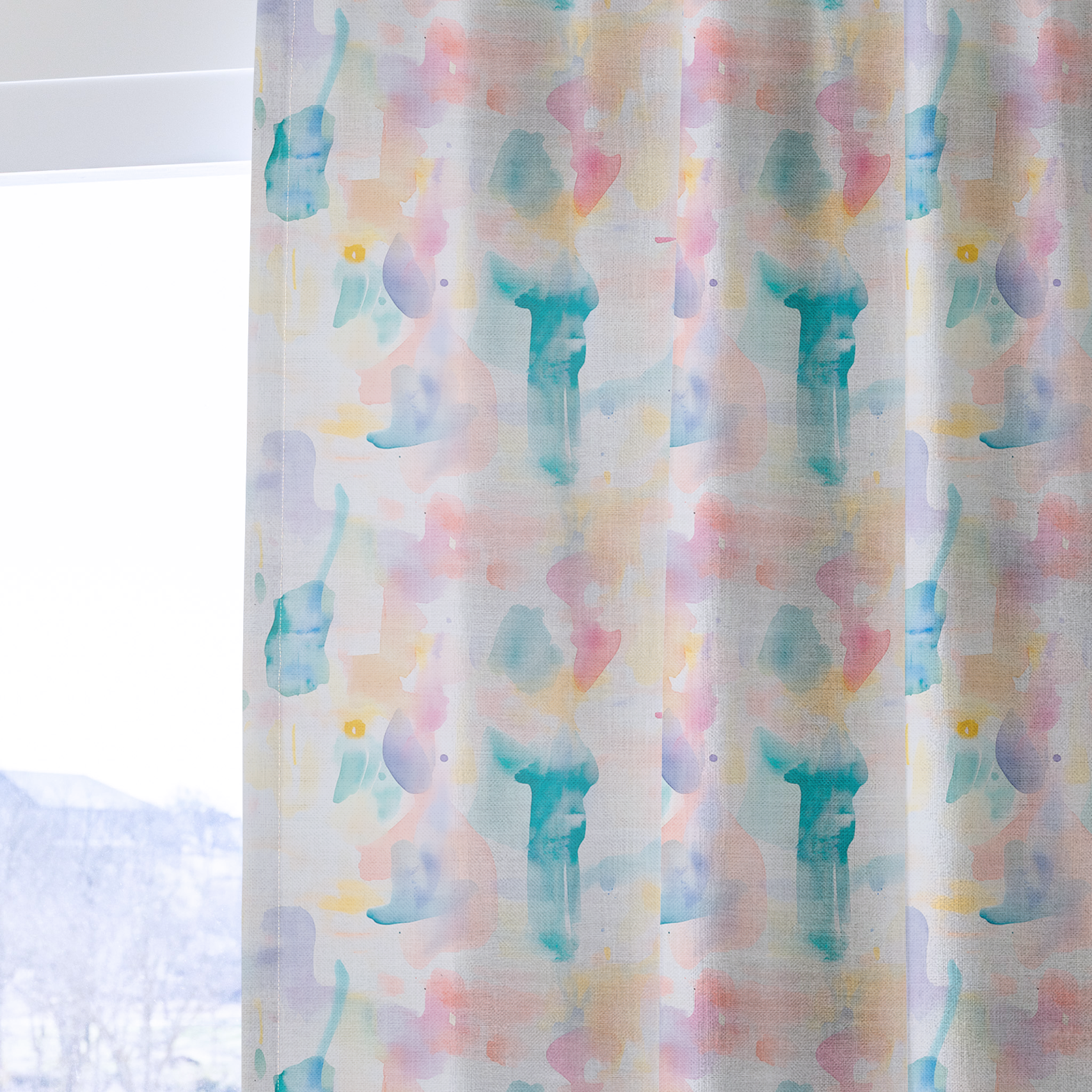 Pastel Dreams - Drapery — one panel