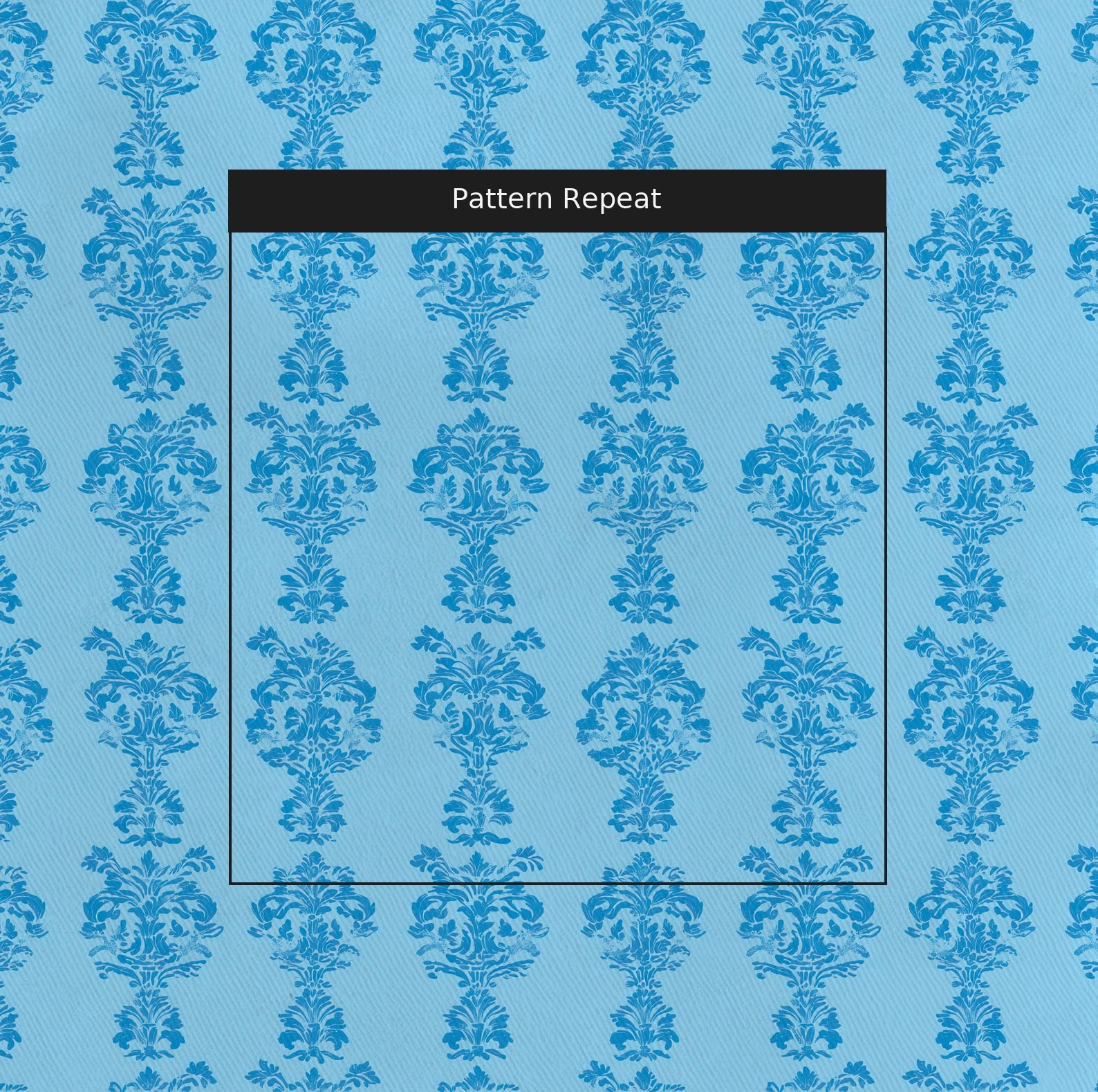 Teagan Fabric by the Yard — pattern repeat