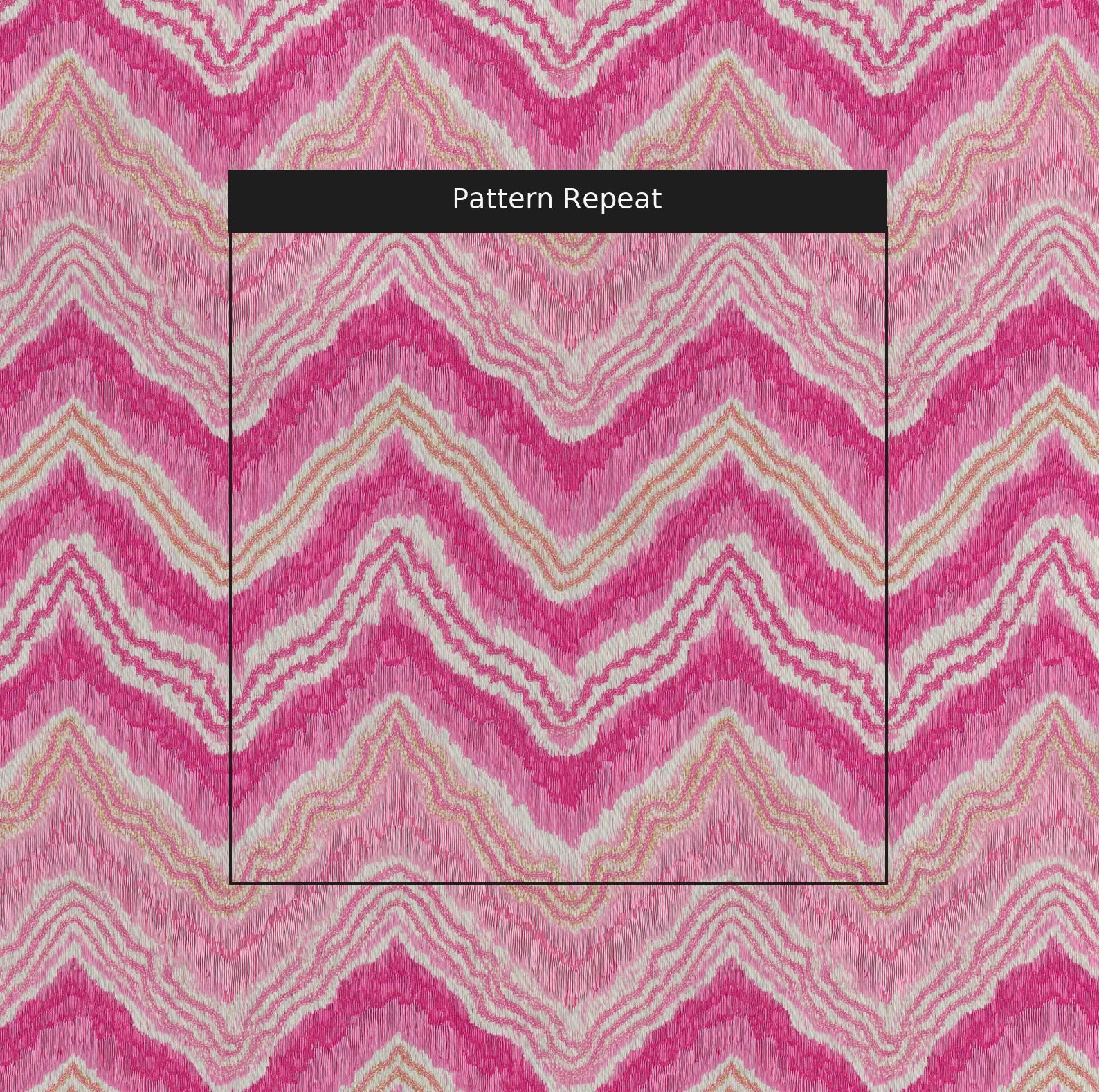Lemon Park x Kenz Kustomz Pavilion Fabric by the Yard — pattern repeat