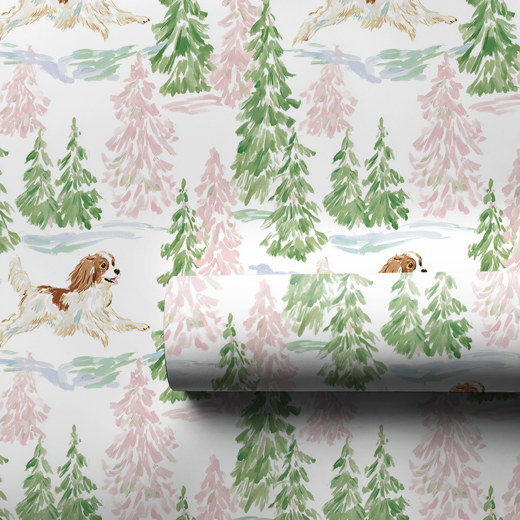 Royal Cavaliers Christmas - Wrapping Paper