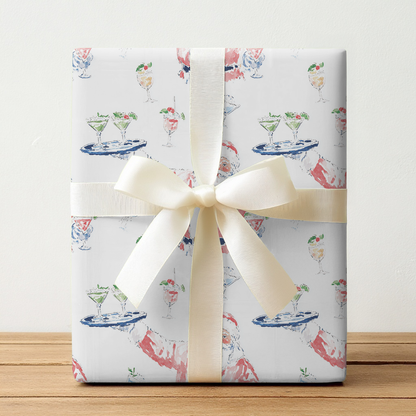 Sassy Santa - Wrapping Paper