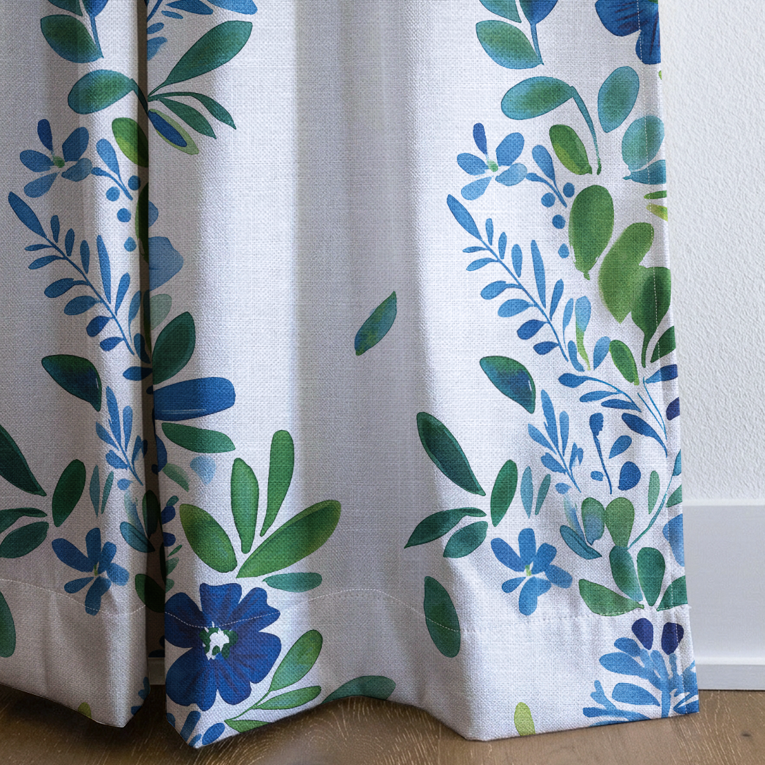 Billie - Drapery — corner closeup