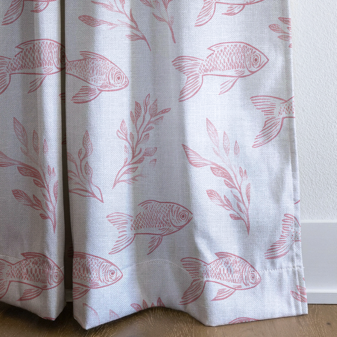 Mary Alice - Drapery — corner closeup