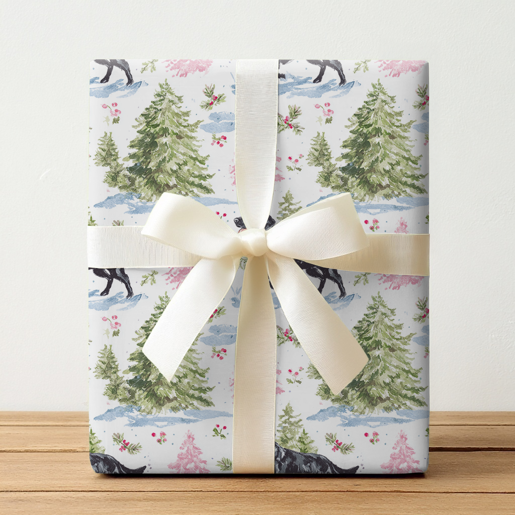 Snowy Snouts - Wrapping Paper