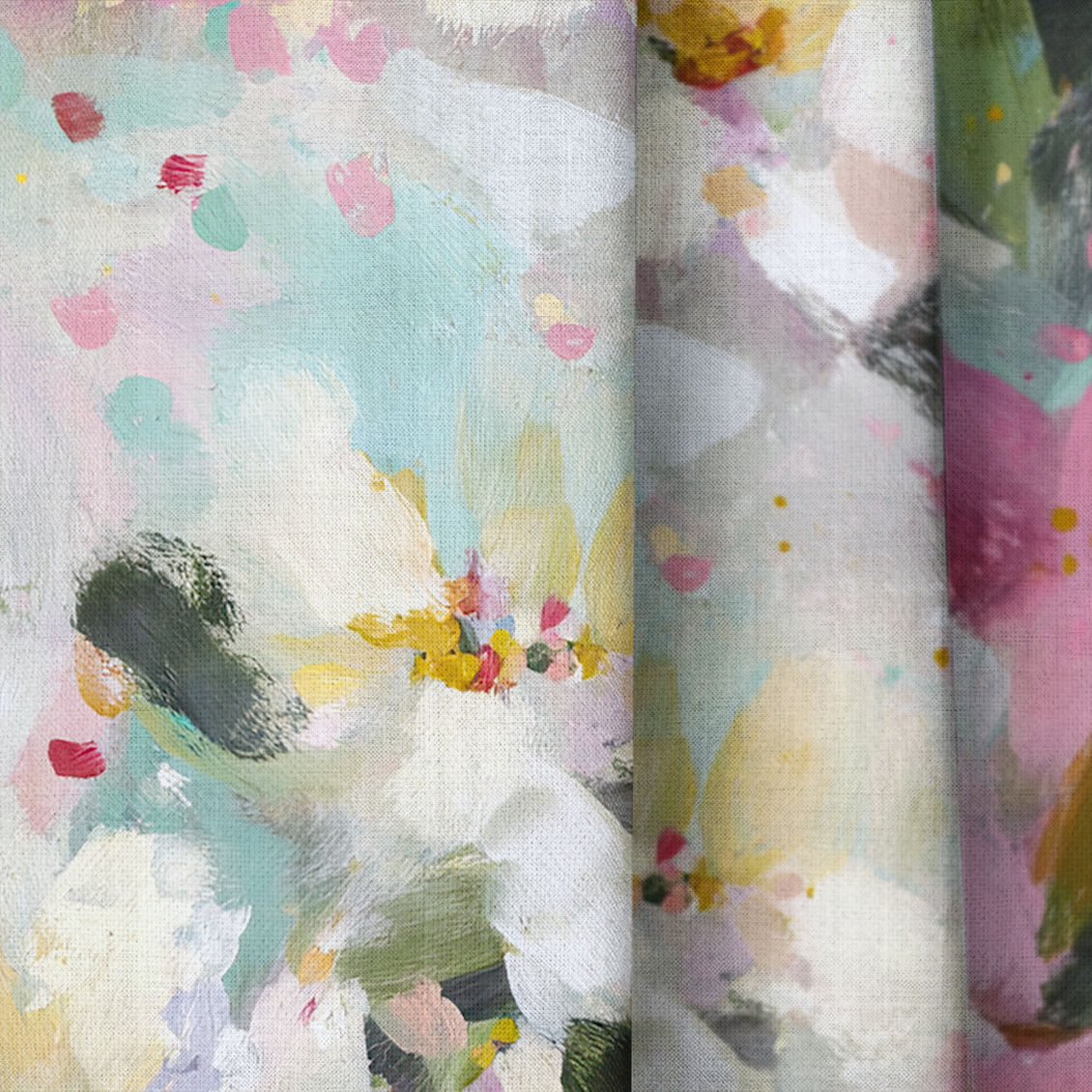 Fleur Garden - Drapery — close up