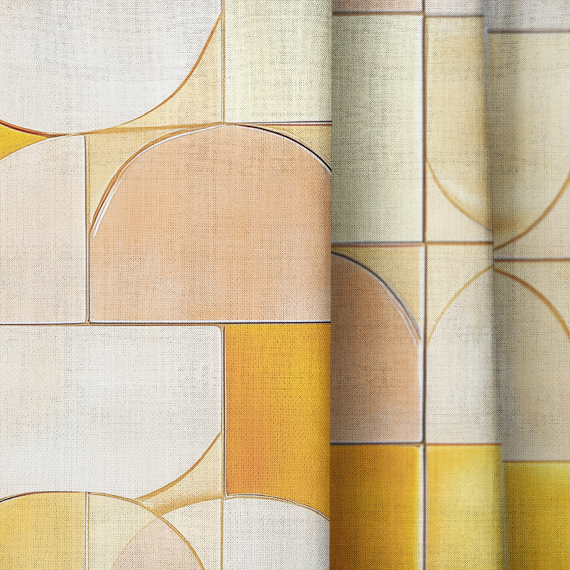 Golda - Drapery — close up