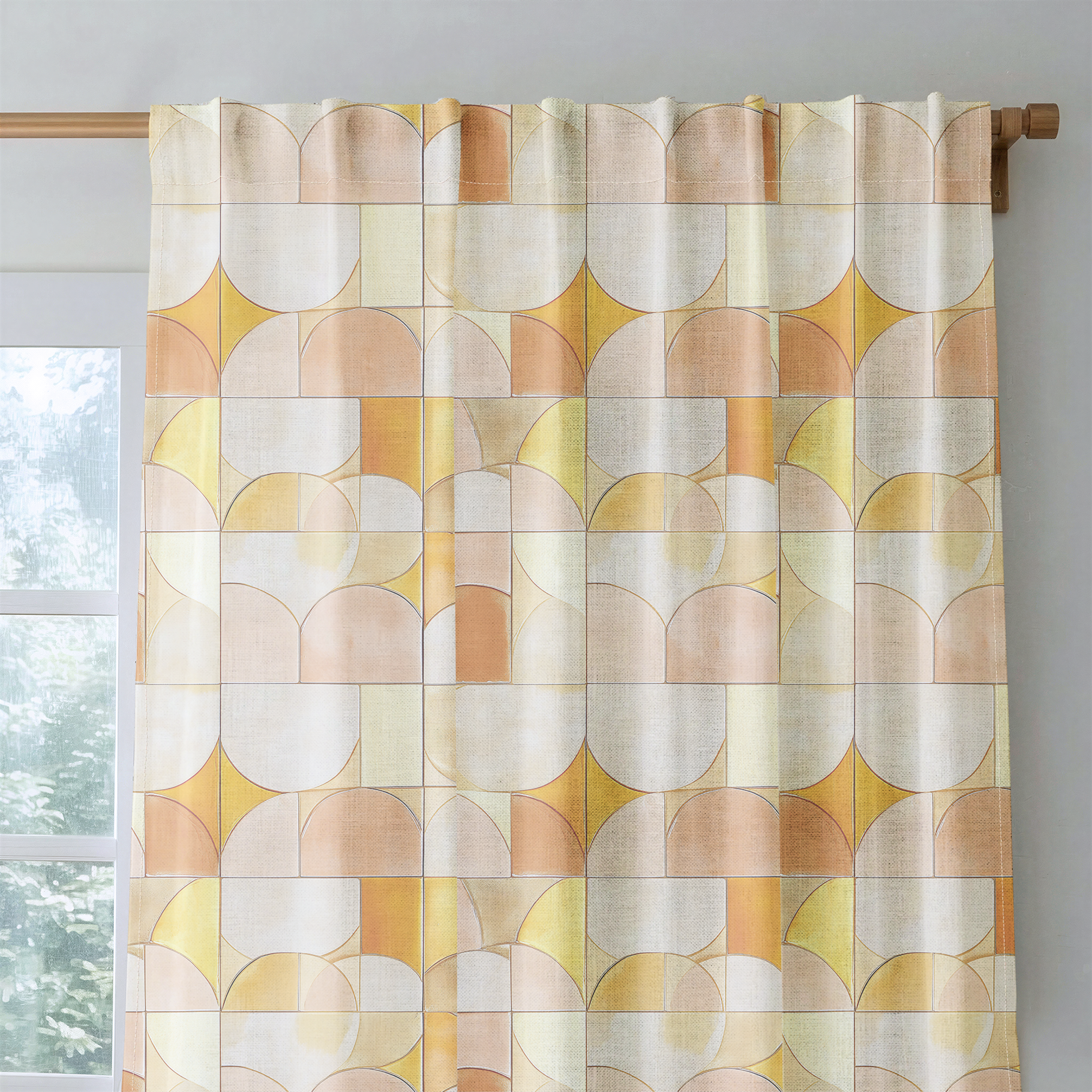 Golda - Drapery — rod