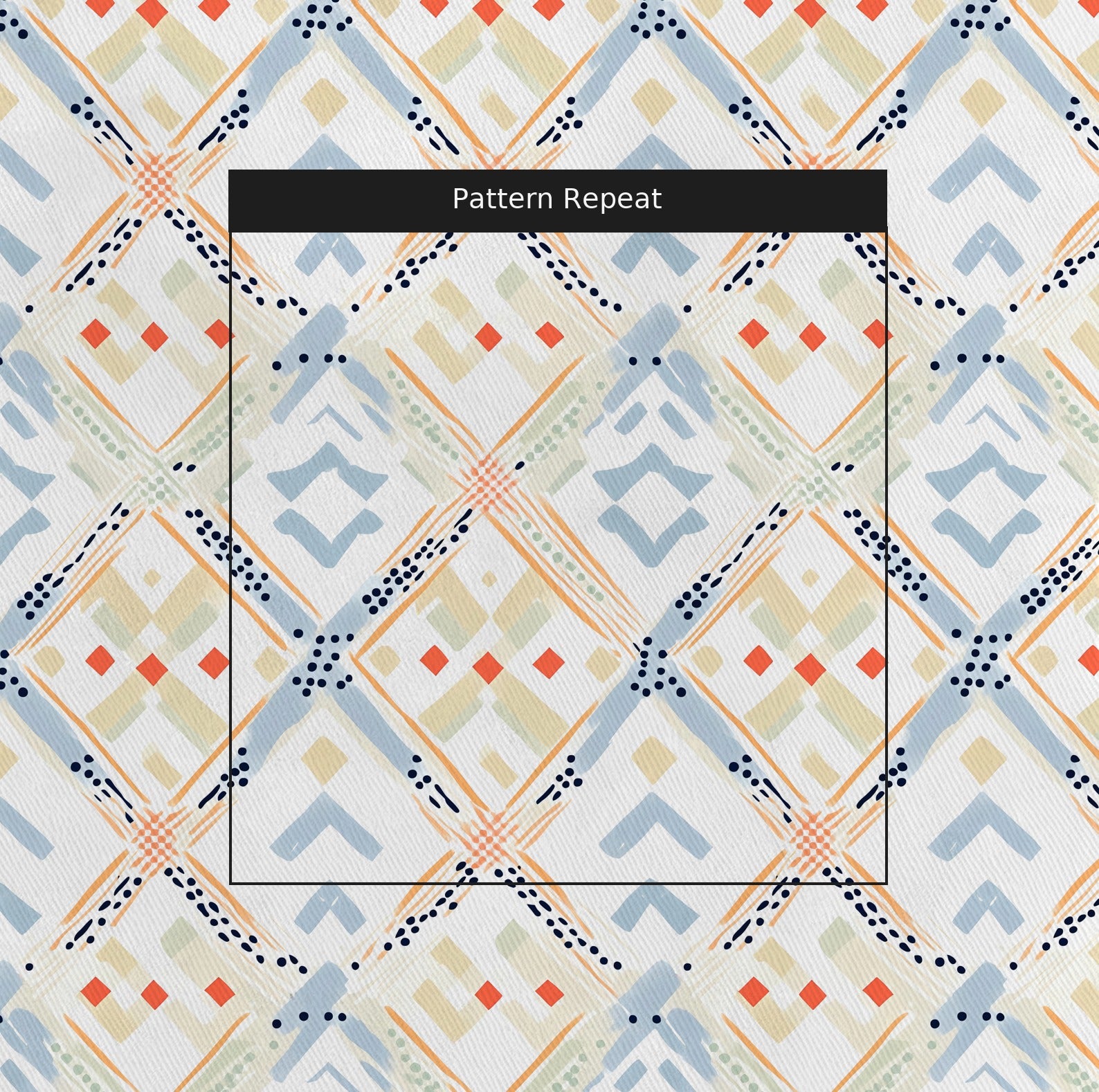 Missy Fabric by the Yard — pattern repeat