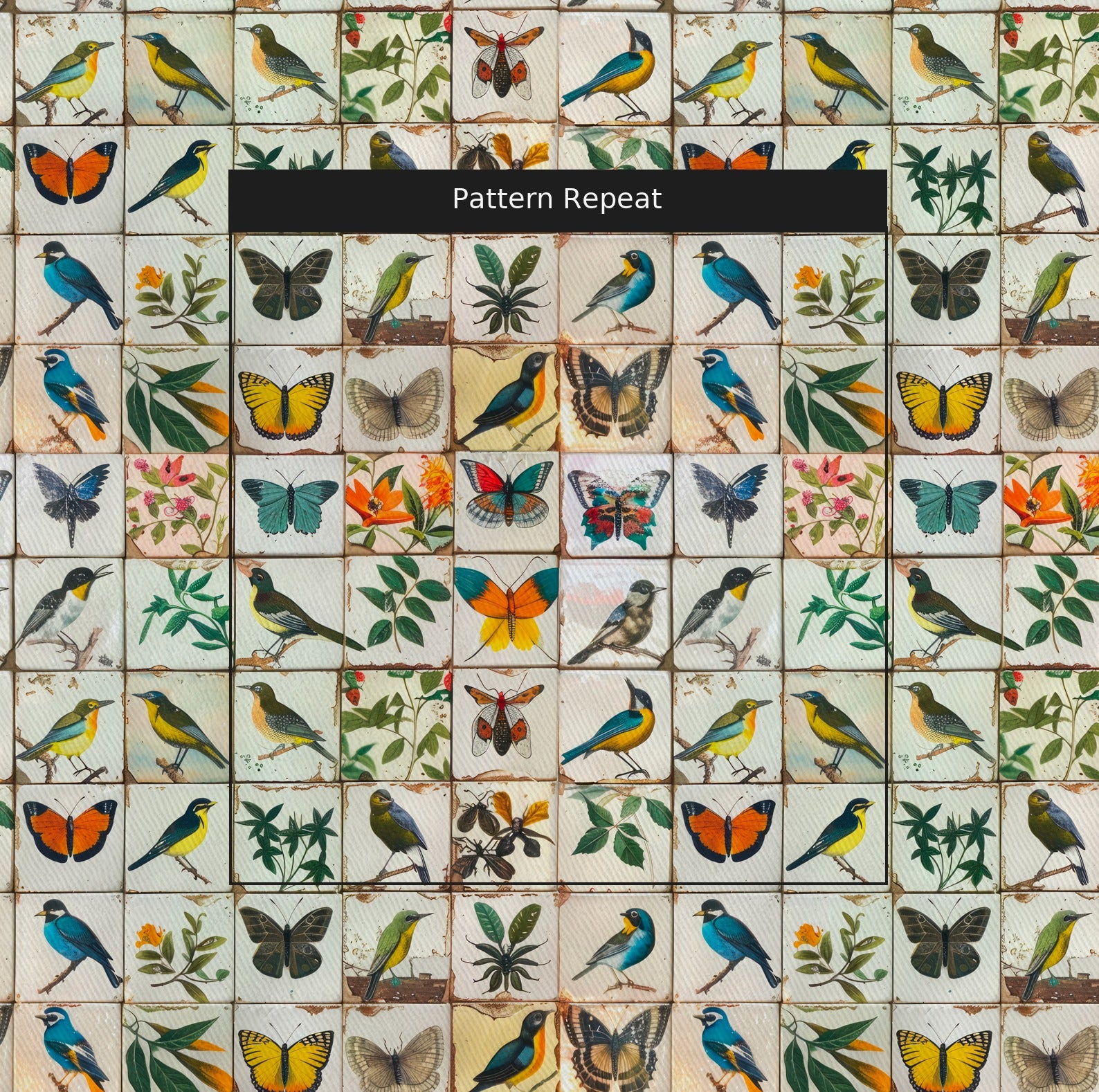 Lila's Loft Fabric by the Yard — pattern repeat
