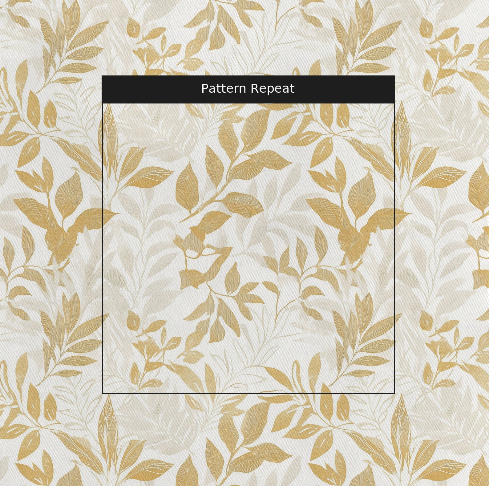 Dove Garden Fabric by the Yard — pattern repeat