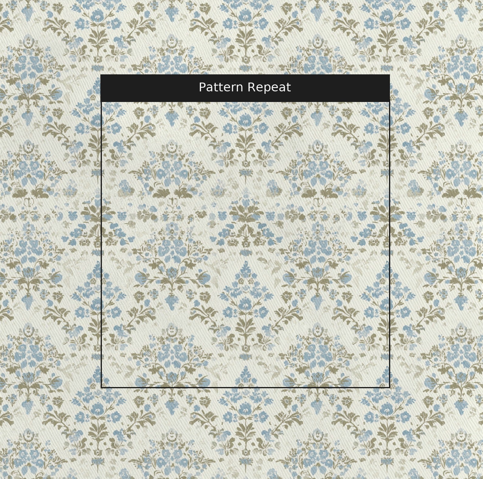 Palmetto Porch Fabric by the Yard — pattern repeat