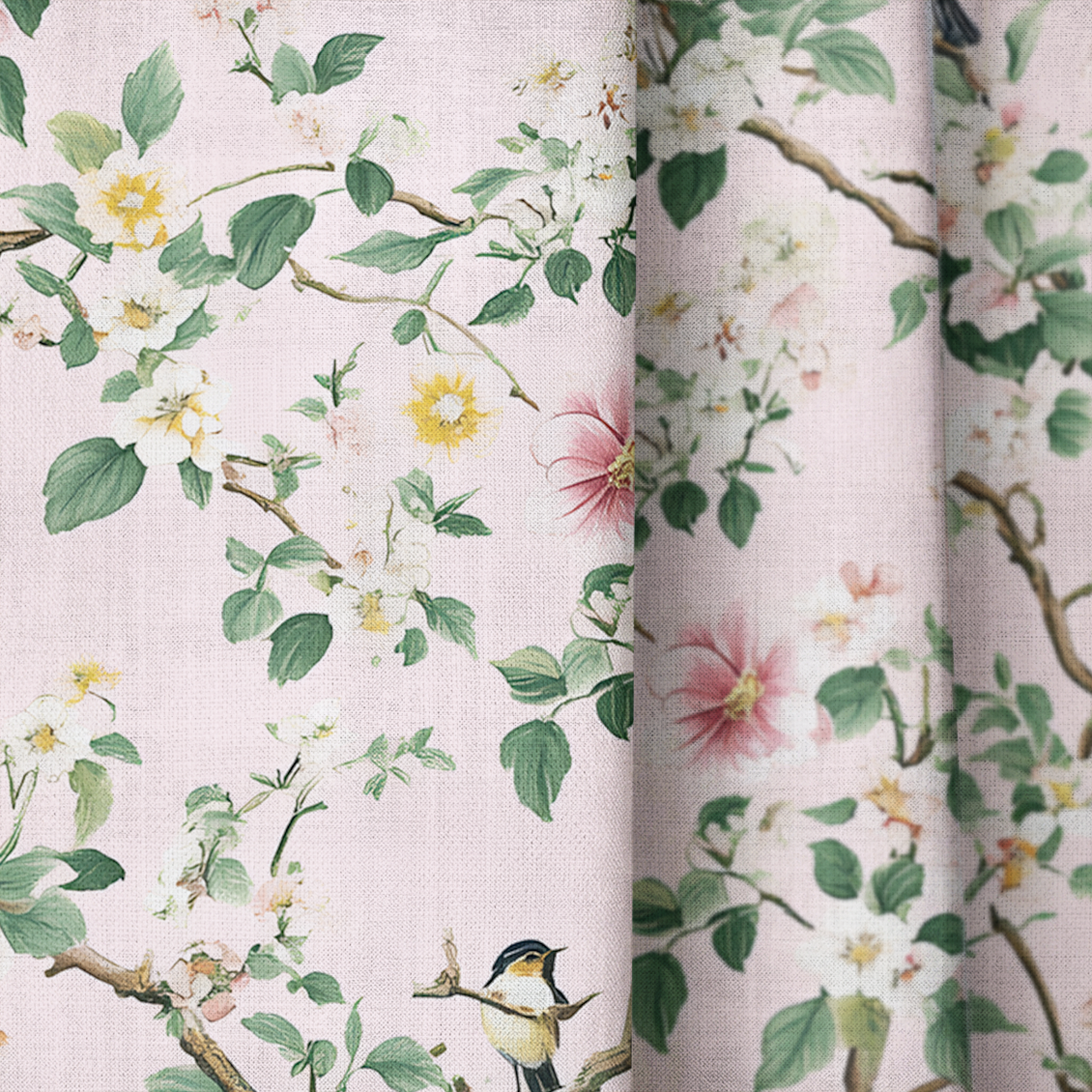 Windy Whispers - Drapery — close up