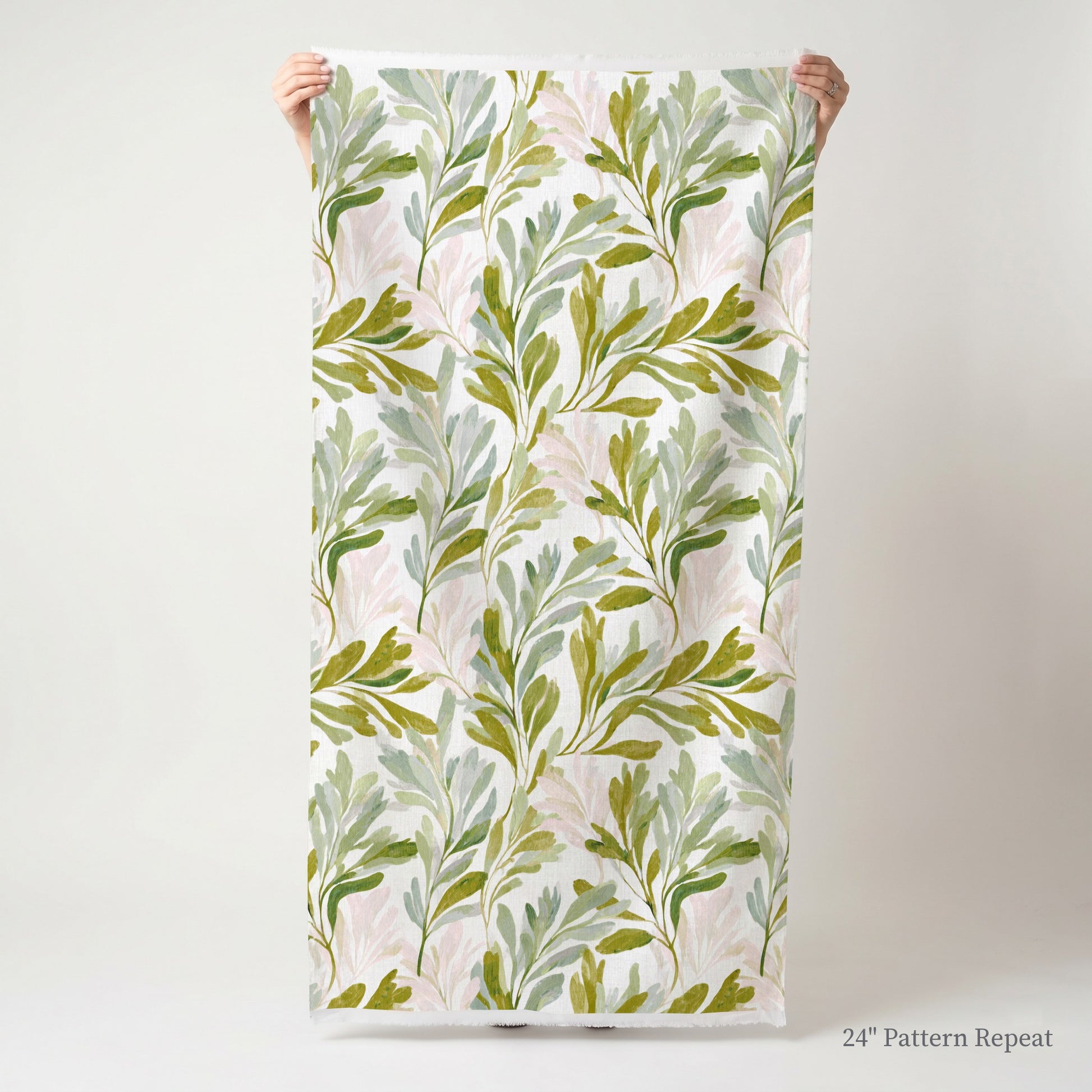 Olive Canopy Fabric by the Yard