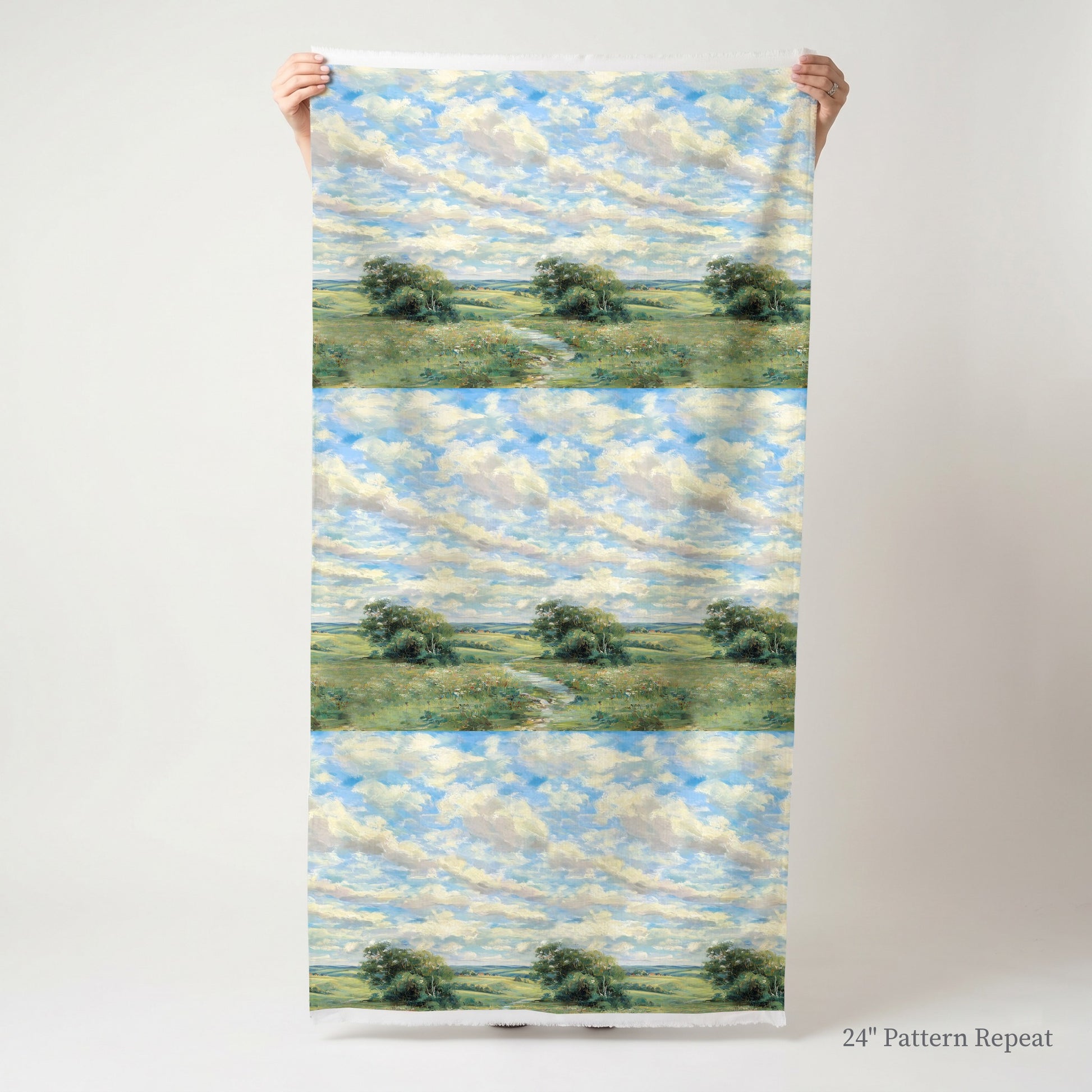 Winding Path Fabric by the Yard