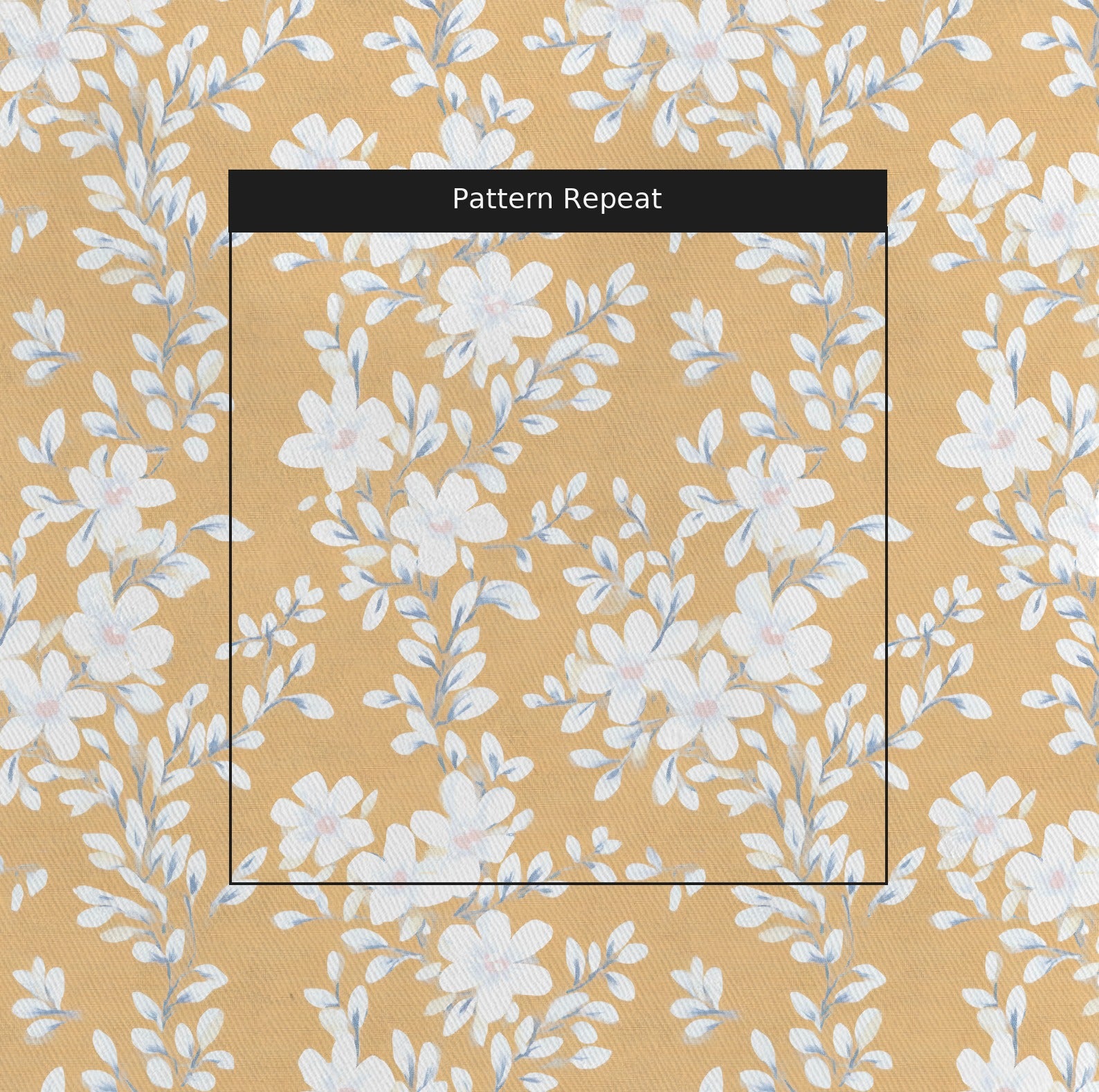 Celeste Fabric by the Yard — pattern repeat