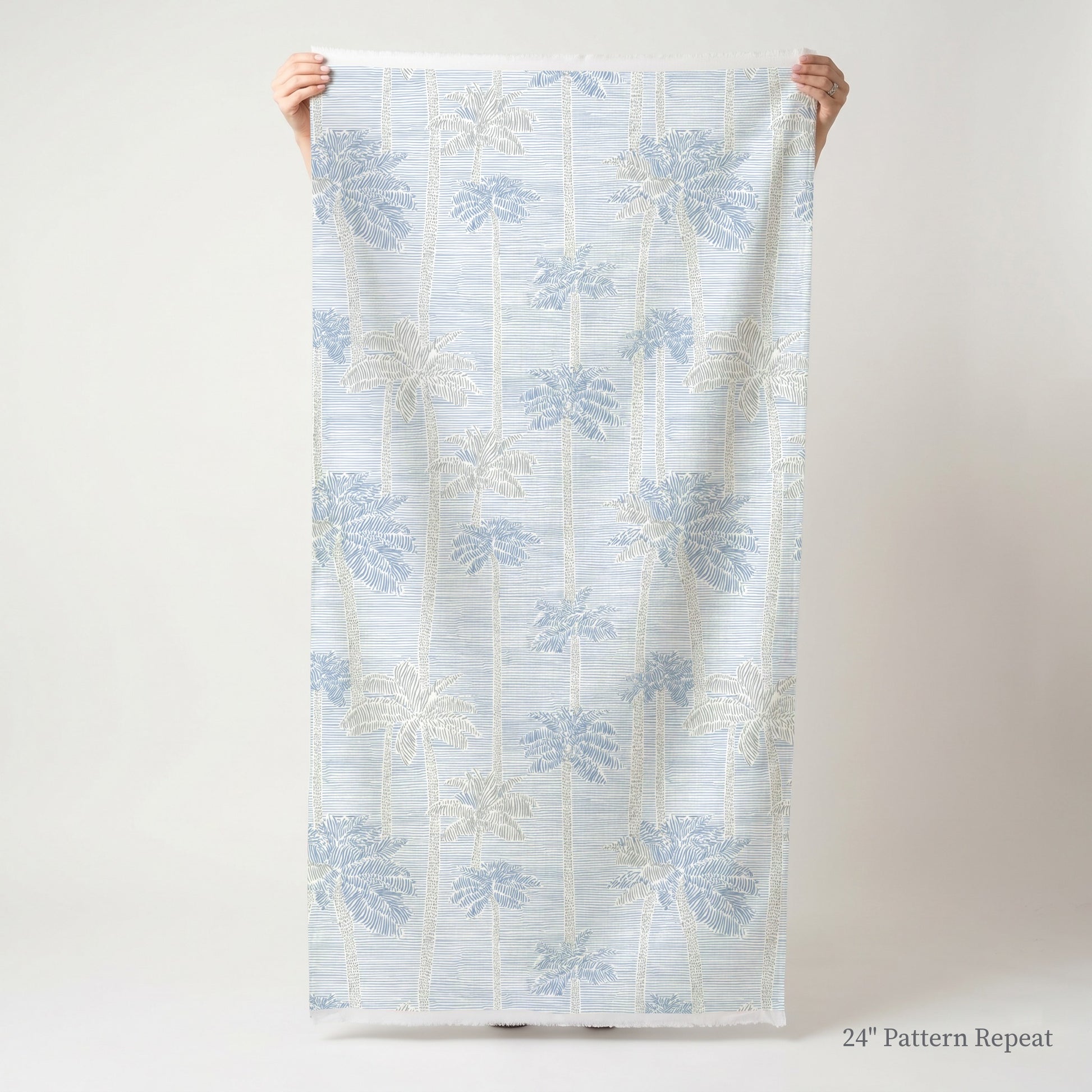 Palm Sketch Fabric by the Yard