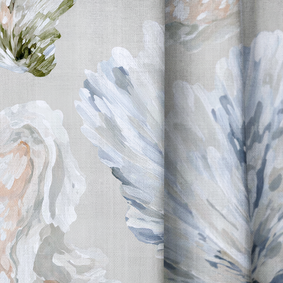 Drifted Shore - Drapery — close up