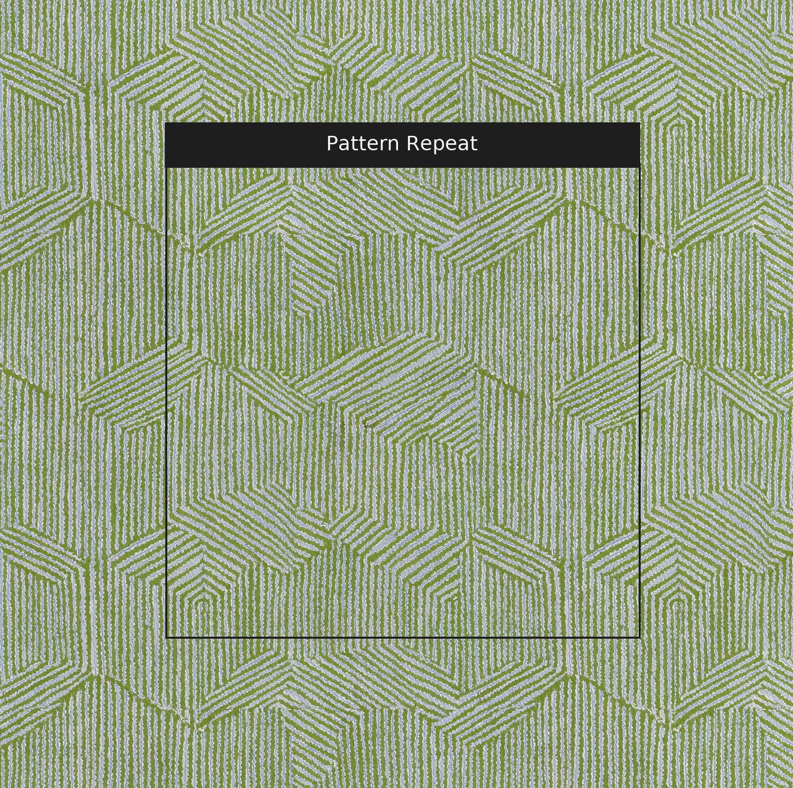 Lemon Park x Kenz Kustomz Cabana Fabric by the Yard — pattern repeat