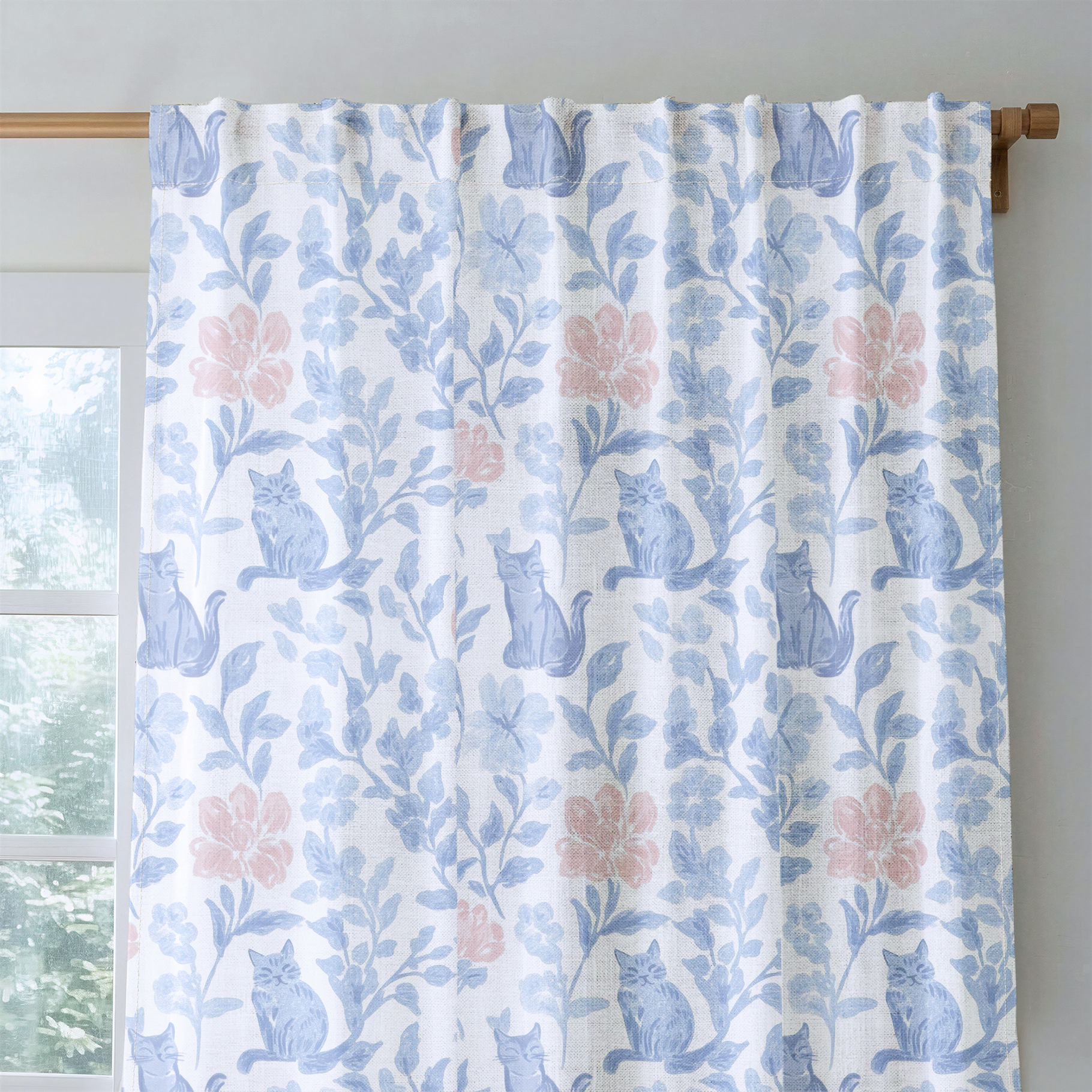 Mod Meow - Drapery — rod