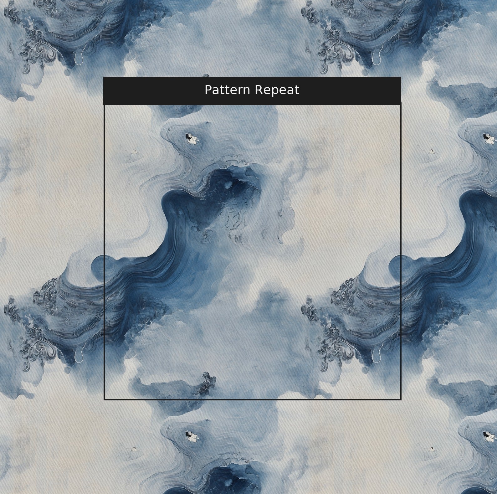 Pebbles Fabric by the Yard — pattern repeat