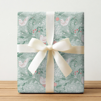Frosted Flock - Wrapping Paper