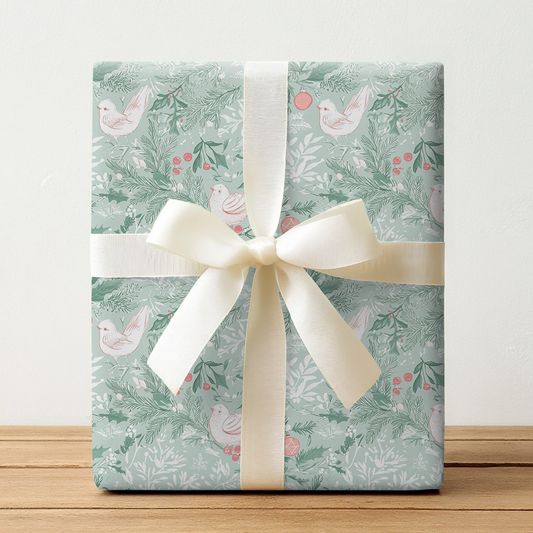 Frosted Flock - Wrapping Paper