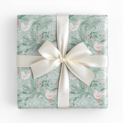 Frosted Flock - Wrapping Paper