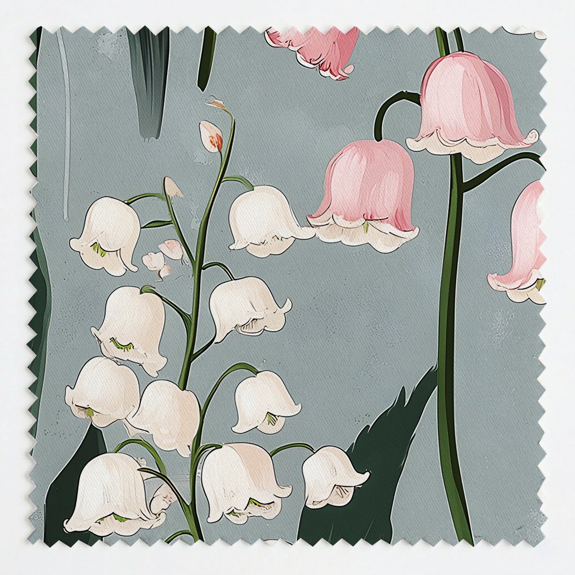 Misty Lilies Fabric by the Yard