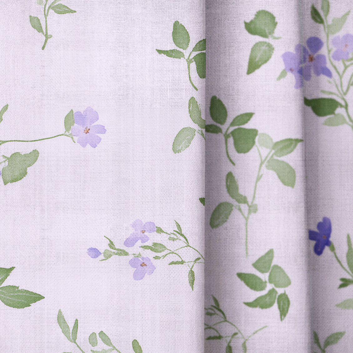 Blush Pansy - Drapery — close up
