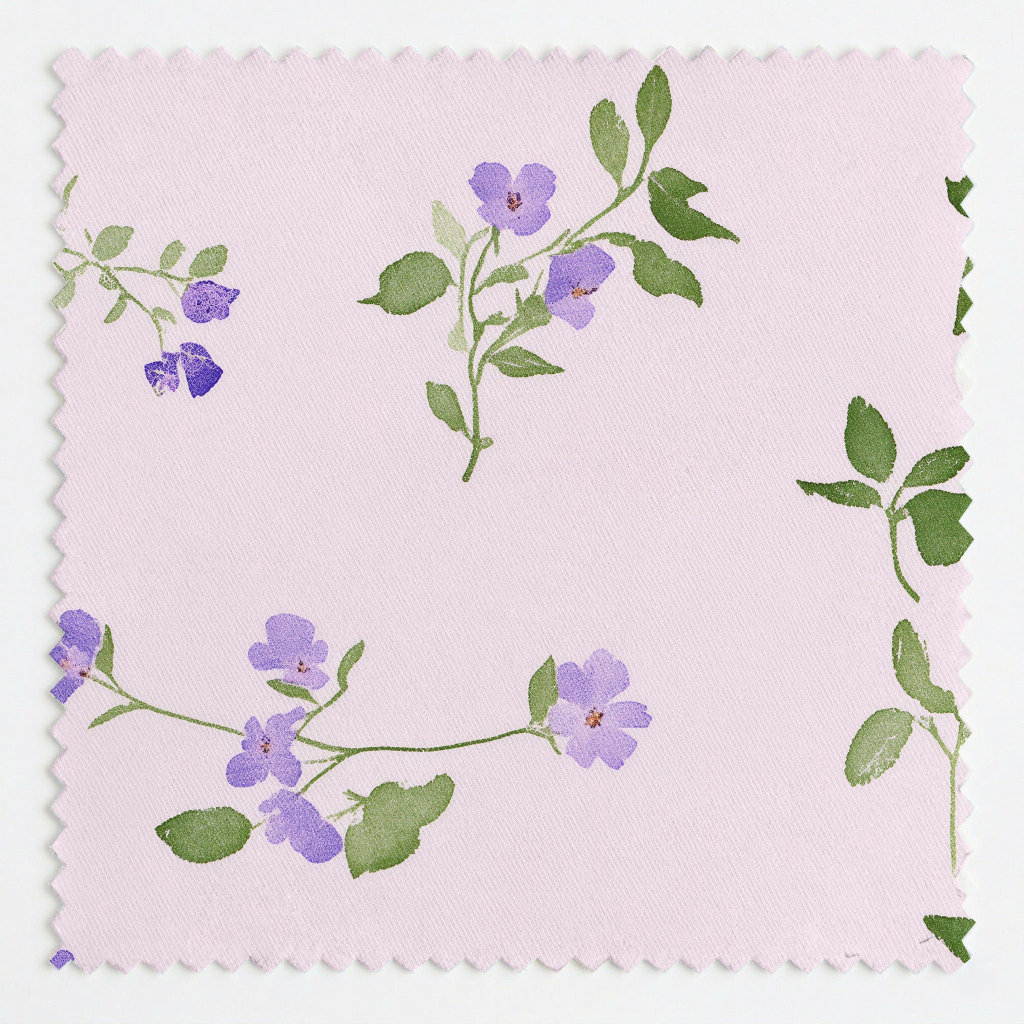 Blush Pansy Fabric by the Yard