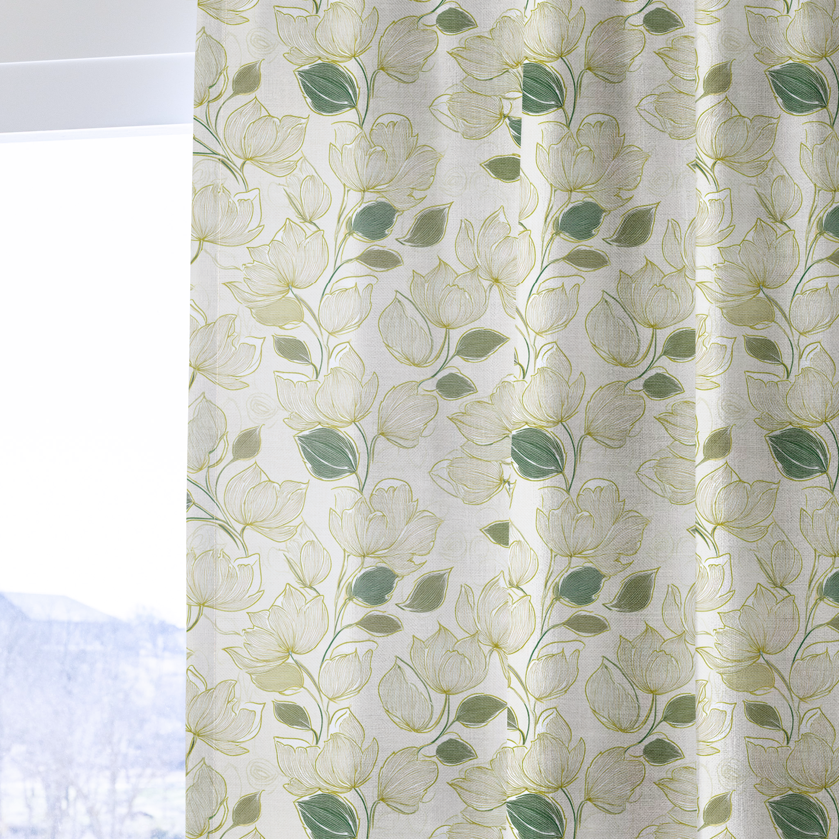 Ireland - Drapery — one panel