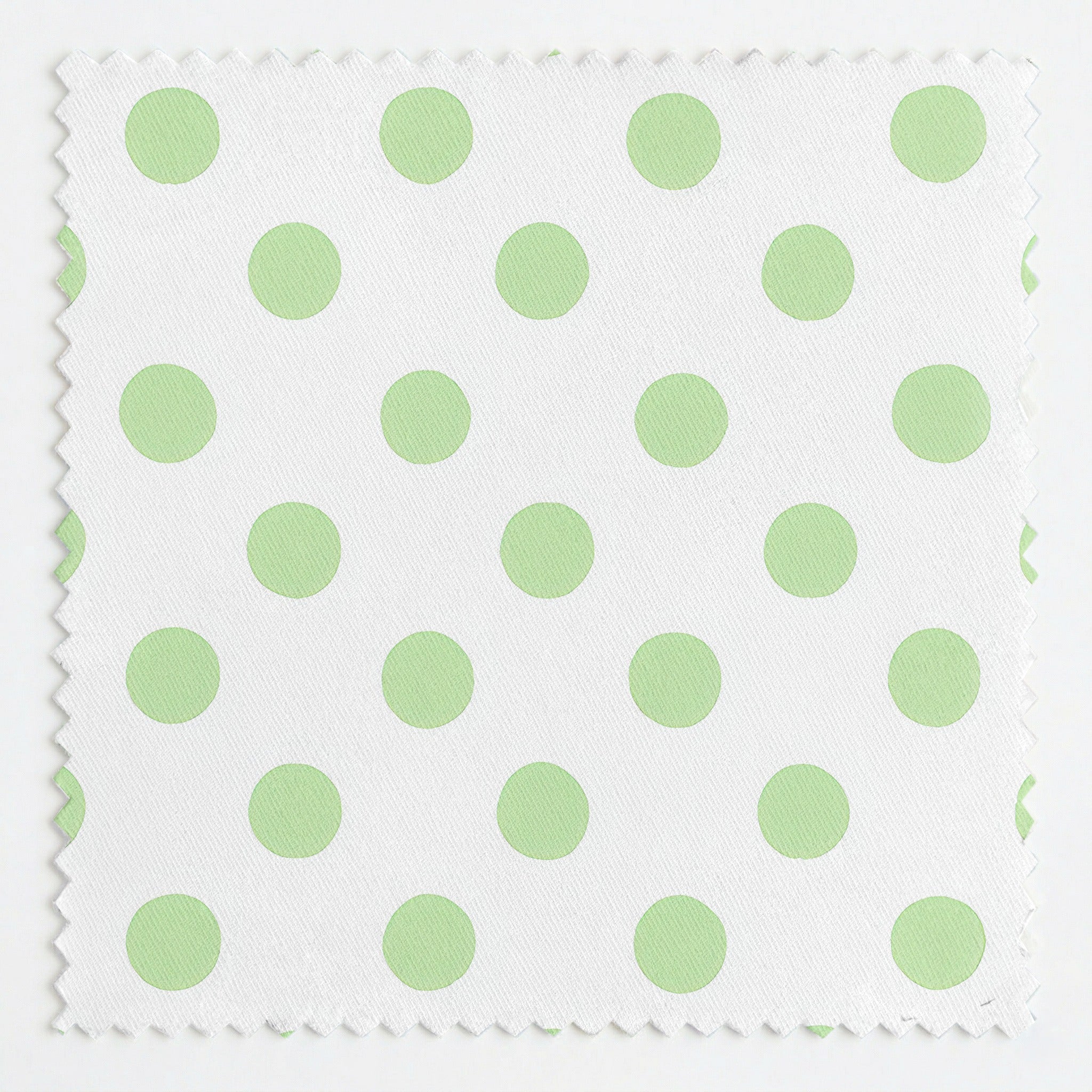 Classic Green Dots Fabric by the Yard
