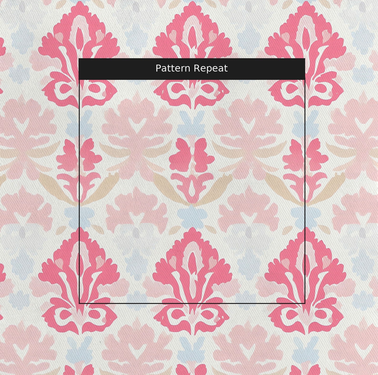 Jocelyn Fabric by the Yard — pattern repeat