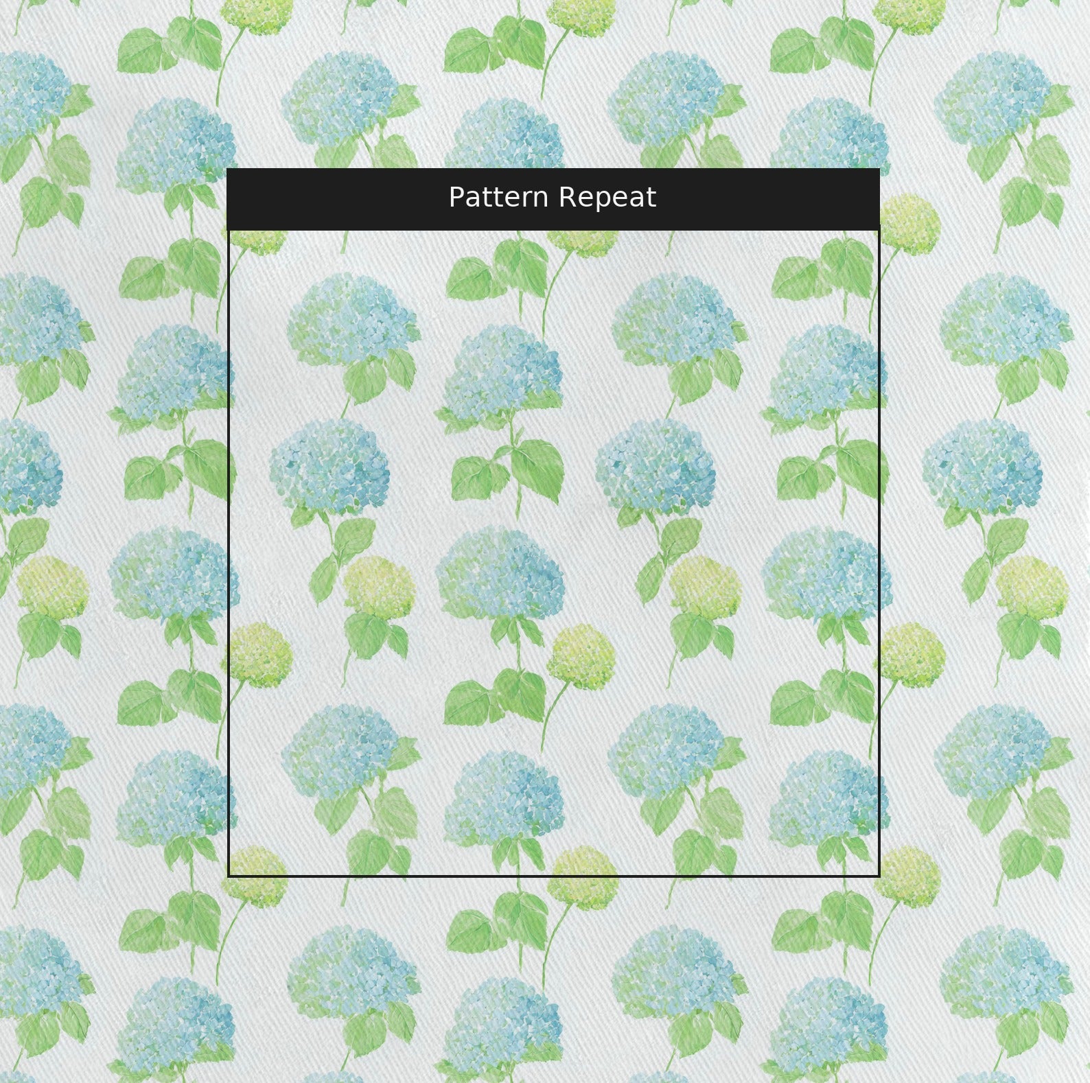 Icebox Fabric by the Yard — pattern repeat