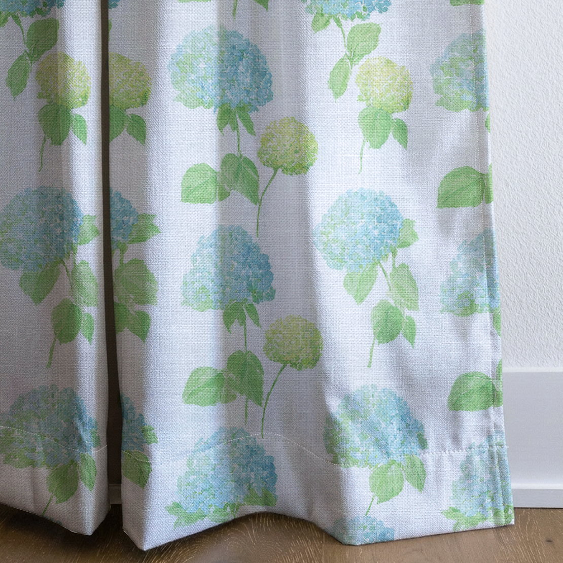 Icebox - Drapery — corner closeup