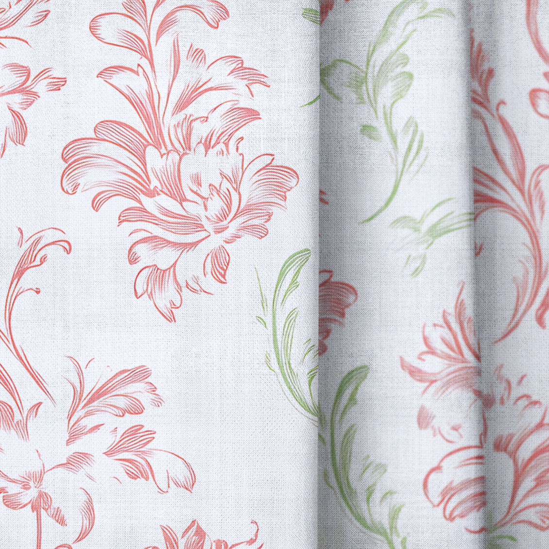 Juniper - Drapery — close up