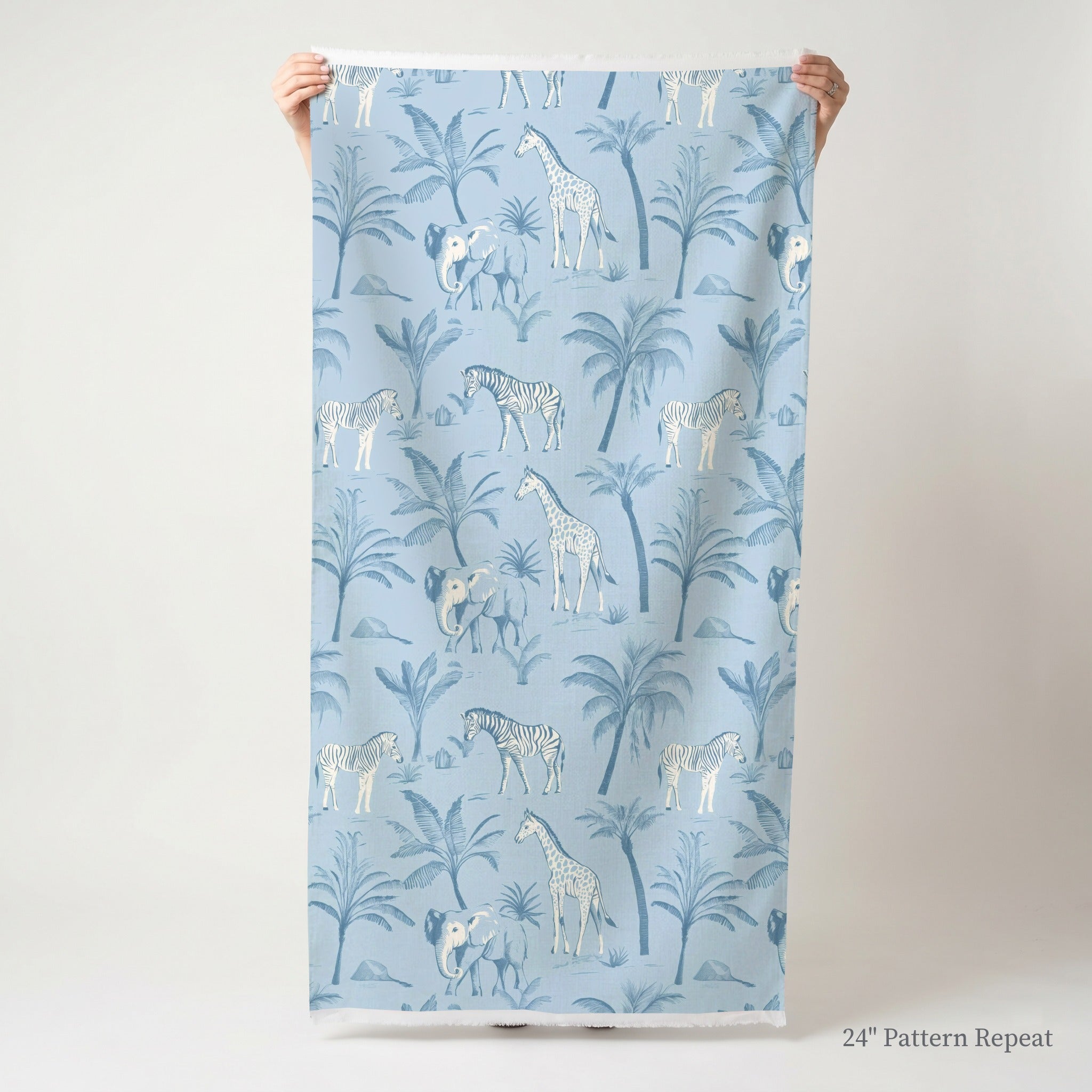 Vintage Safari Fabric by the Yard
