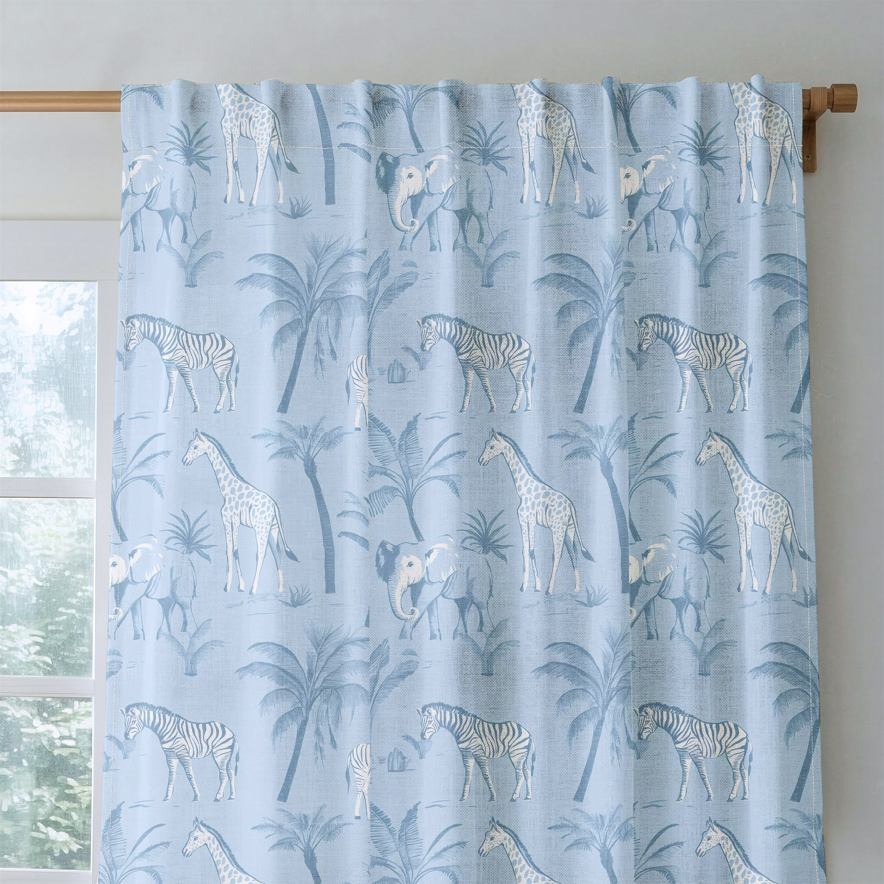 Vintage Safari - Drapery — rod