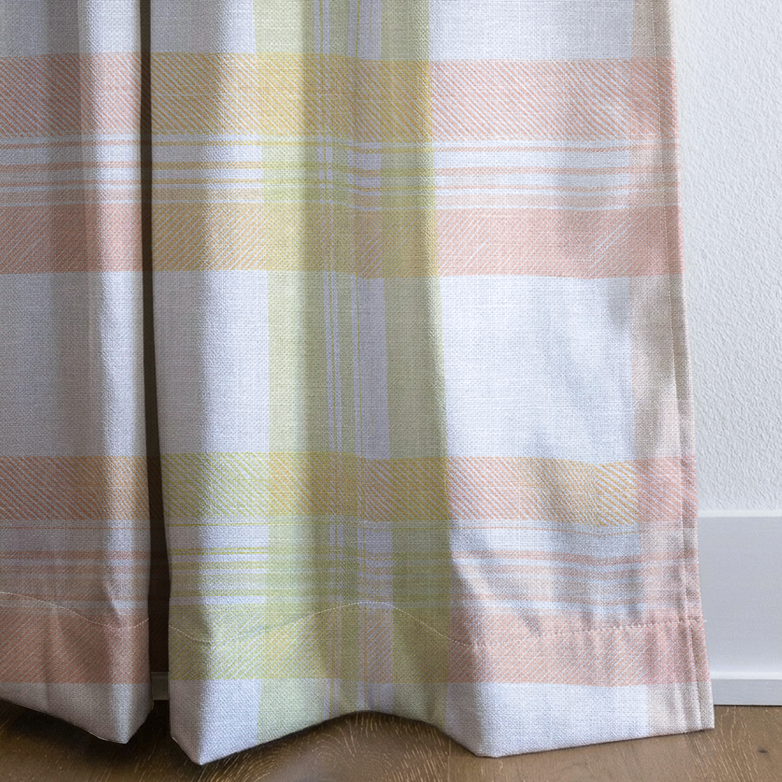 Juno - Drapery — corner closeup